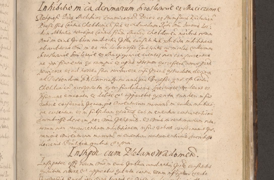 Zdjęcie nr 261 dla obiektu archiwalnego: Acta actorum causarum obligationum institutionum decretorum constitutionum quietationum resignationum cissionum et atiaru obsernationum tam indiciariarum quam extra indiciariarum coram Admodum Reverendo Domino Joanne Zerzynski Canonico Vicario in Spiritualibus et Officiali generali Cracoviensis ad Annum Domini Millesimum Sextentissimum Vigesimum Indictione tertia Pontificatus SSmi D. N. D. Pauli Divina pronidentia Papae V. foeliciter moderni anno ipsins subfelici regimine Diocesis Cracoviensis Illustrissimi ac Reverendissimi D. N. D. Martini Szyszkowski Deigratia Episcopus Cracoviensis Ducis Severiensis in continuantur.
