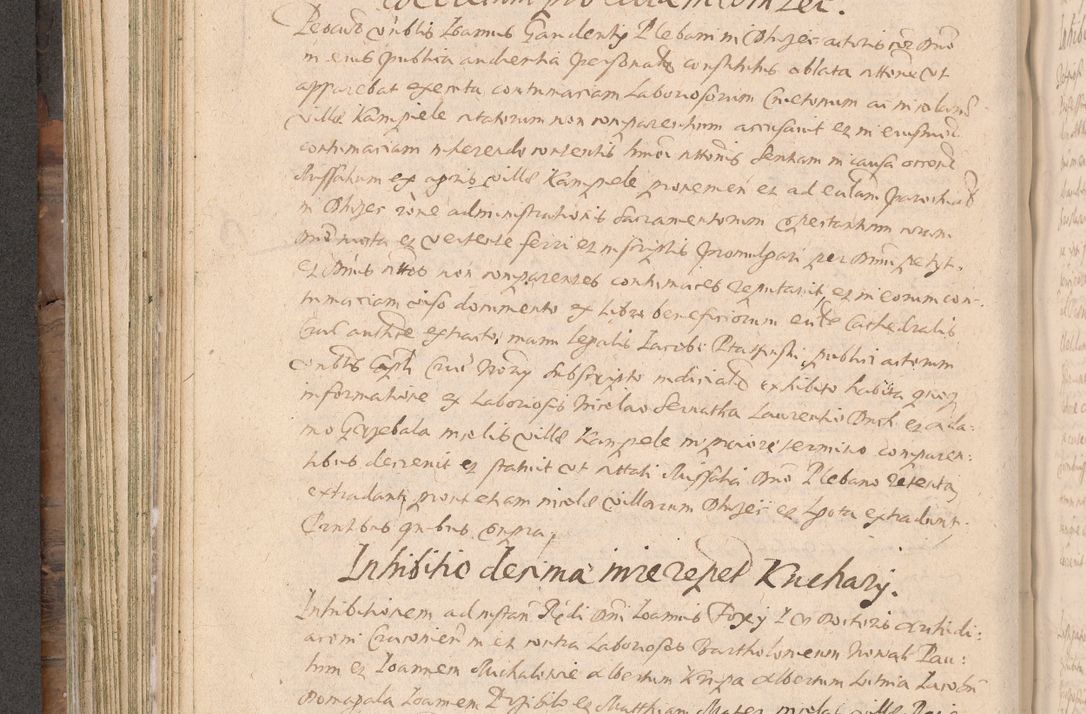 Zdjęcie nr 260 dla obiektu archiwalnego: Acta actorum causarum obligationum institutionum decretorum constitutionum quietationum resignationum cissionum et atiaru obsernationum tam indiciariarum quam extra indiciariarum coram Admodum Reverendo Domino Joanne Zerzynski Canonico Vicario in Spiritualibus et Officiali generali Cracoviensis ad Annum Domini Millesimum Sextentissimum Vigesimum Indictione tertia Pontificatus SSmi D. N. D. Pauli Divina pronidentia Papae V. foeliciter moderni anno ipsins subfelici regimine Diocesis Cracoviensis Illustrissimi ac Reverendissimi D. N. D. Martini Szyszkowski Deigratia Episcopus Cracoviensis Ducis Severiensis in continuantur.