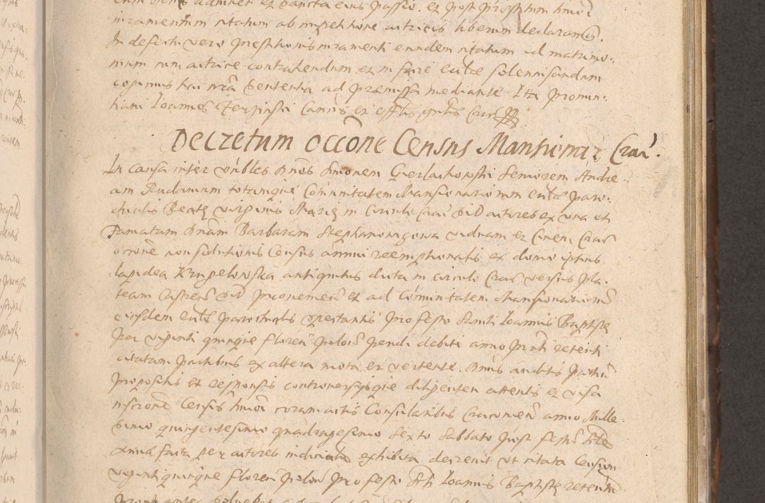 Zdjęcie nr 253 dla obiektu archiwalnego: Acta actorum causarum obligationum institutionum decretorum constitutionum quietationum resignationum cissionum et atiaru obsernationum tam indiciariarum quam extra indiciariarum coram Admodum Reverendo Domino Joanne Zerzynski Canonico Vicario in Spiritualibus et Officiali generali Cracoviensis ad Annum Domini Millesimum Sextentissimum Vigesimum Indictione tertia Pontificatus SSmi D. N. D. Pauli Divina pronidentia Papae V. foeliciter moderni anno ipsins subfelici regimine Diocesis Cracoviensis Illustrissimi ac Reverendissimi D. N. D. Martini Szyszkowski Deigratia Episcopus Cracoviensis Ducis Severiensis in continuantur.