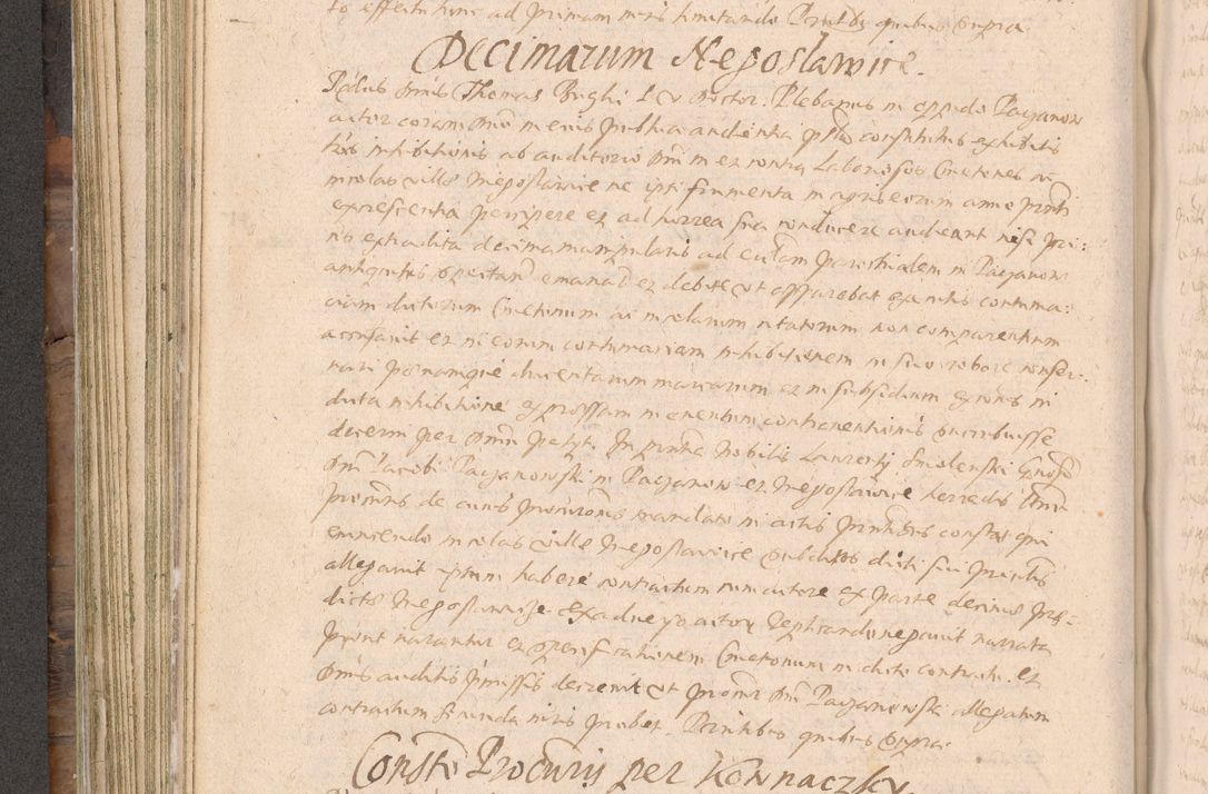 Zdjęcie nr 254 dla obiektu archiwalnego: Acta actorum causarum obligationum institutionum decretorum constitutionum quietationum resignationum cissionum et atiaru obsernationum tam indiciariarum quam extra indiciariarum coram Admodum Reverendo Domino Joanne Zerzynski Canonico Vicario in Spiritualibus et Officiali generali Cracoviensis ad Annum Domini Millesimum Sextentissimum Vigesimum Indictione tertia Pontificatus SSmi D. N. D. Pauli Divina pronidentia Papae V. foeliciter moderni anno ipsins subfelici regimine Diocesis Cracoviensis Illustrissimi ac Reverendissimi D. N. D. Martini Szyszkowski Deigratia Episcopus Cracoviensis Ducis Severiensis in continuantur.
