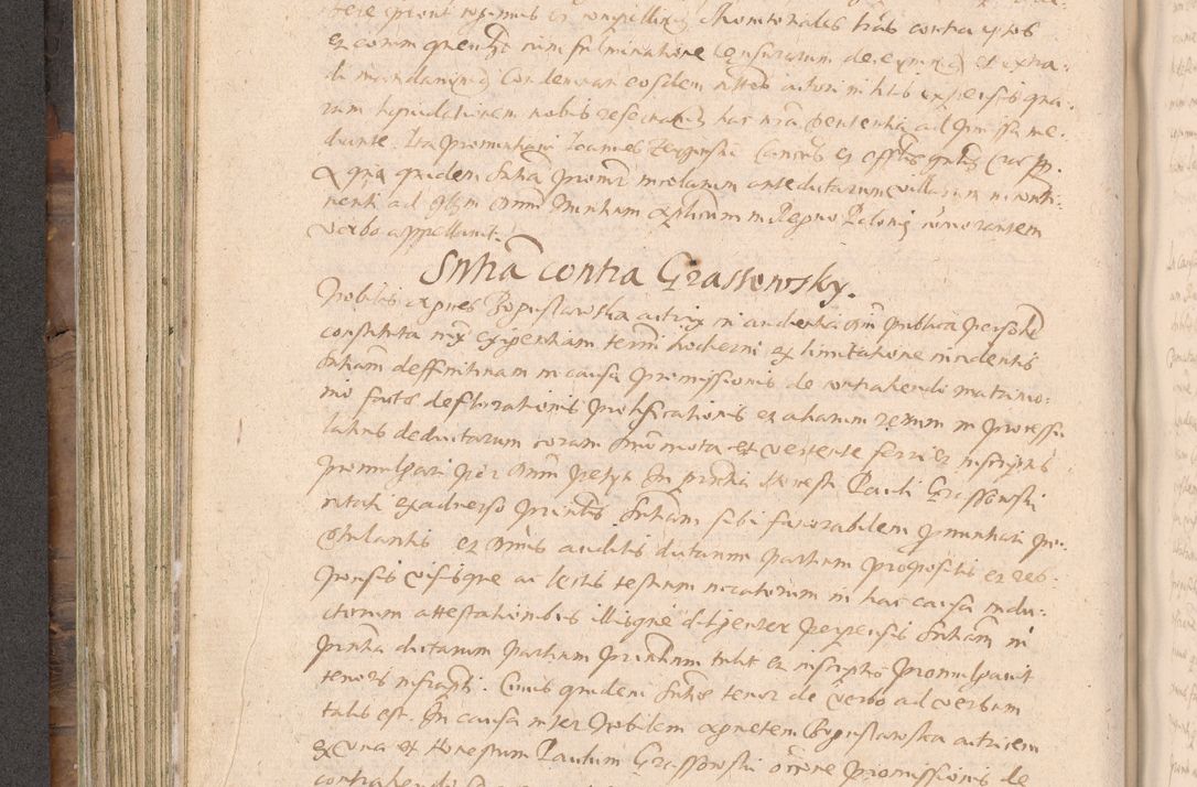 Zdjęcie nr 252 dla obiektu archiwalnego: Acta actorum causarum obligationum institutionum decretorum constitutionum quietationum resignationum cissionum et atiaru obsernationum tam indiciariarum quam extra indiciariarum coram Admodum Reverendo Domino Joanne Zerzynski Canonico Vicario in Spiritualibus et Officiali generali Cracoviensis ad Annum Domini Millesimum Sextentissimum Vigesimum Indictione tertia Pontificatus SSmi D. N. D. Pauli Divina pronidentia Papae V. foeliciter moderni anno ipsins subfelici regimine Diocesis Cracoviensis Illustrissimi ac Reverendissimi D. N. D. Martini Szyszkowski Deigratia Episcopus Cracoviensis Ducis Severiensis in continuantur.