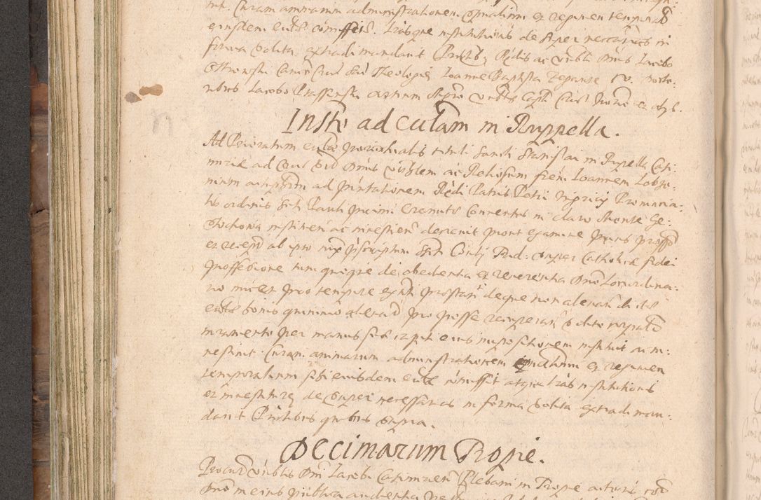 Zdjęcie nr 246 dla obiektu archiwalnego: Acta actorum causarum obligationum institutionum decretorum constitutionum quietationum resignationum cissionum et atiaru obsernationum tam indiciariarum quam extra indiciariarum coram Admodum Reverendo Domino Joanne Zerzynski Canonico Vicario in Spiritualibus et Officiali generali Cracoviensis ad Annum Domini Millesimum Sextentissimum Vigesimum Indictione tertia Pontificatus SSmi D. N. D. Pauli Divina pronidentia Papae V. foeliciter moderni anno ipsins subfelici regimine Diocesis Cracoviensis Illustrissimi ac Reverendissimi D. N. D. Martini Szyszkowski Deigratia Episcopus Cracoviensis Ducis Severiensis in continuantur.