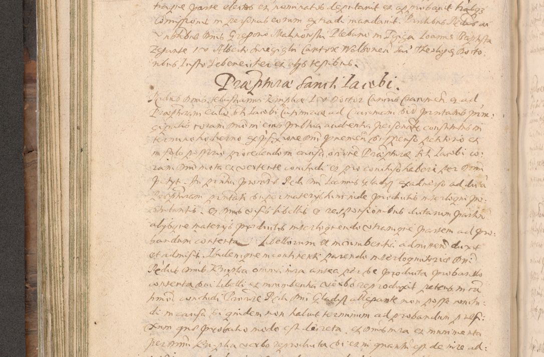 Zdjęcie nr 232 dla obiektu archiwalnego: Acta actorum causarum obligationum institutionum decretorum constitutionum quietationum resignationum cissionum et atiaru obsernationum tam indiciariarum quam extra indiciariarum coram Admodum Reverendo Domino Joanne Zerzynski Canonico Vicario in Spiritualibus et Officiali generali Cracoviensis ad Annum Domini Millesimum Sextentissimum Vigesimum Indictione tertia Pontificatus SSmi D. N. D. Pauli Divina pronidentia Papae V. foeliciter moderni anno ipsins subfelici regimine Diocesis Cracoviensis Illustrissimi ac Reverendissimi D. N. D. Martini Szyszkowski Deigratia Episcopus Cracoviensis Ducis Severiensis in continuantur.