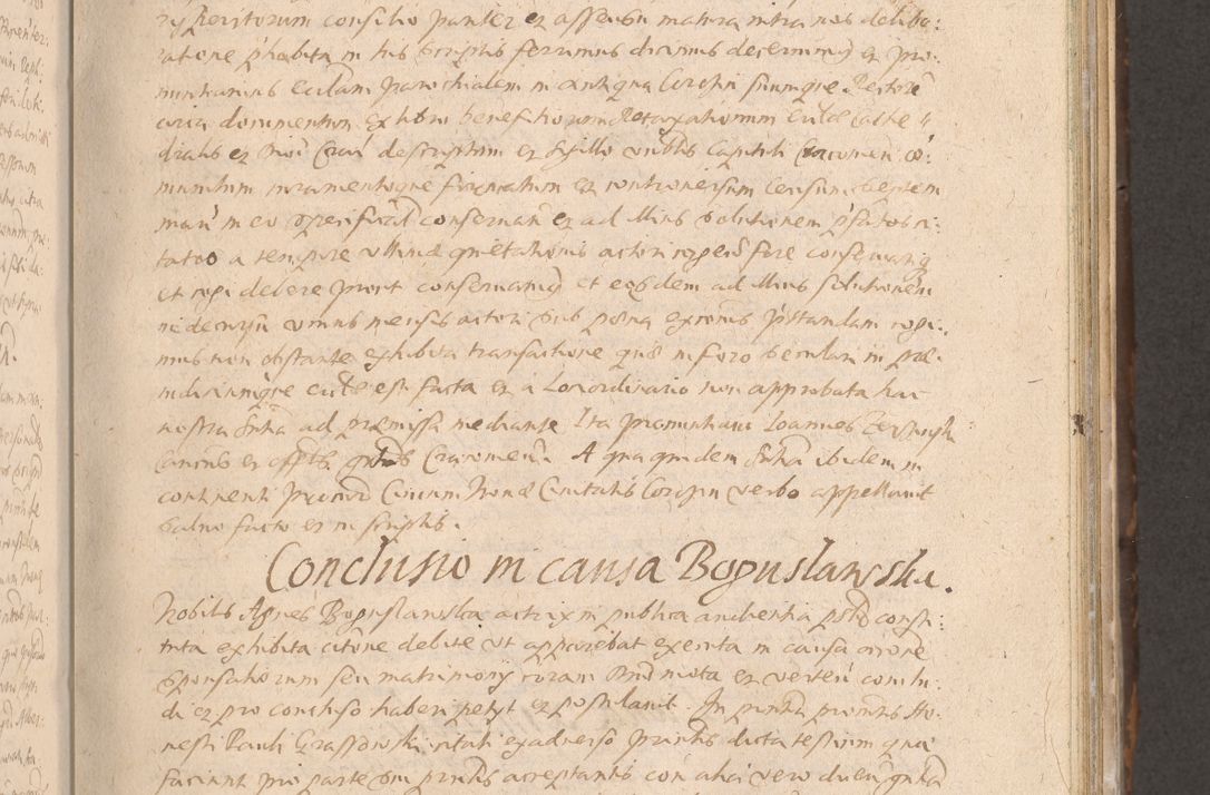 Zdjęcie nr 229 dla obiektu archiwalnego: Acta actorum causarum obligationum institutionum decretorum constitutionum quietationum resignationum cissionum et atiaru obsernationum tam indiciariarum quam extra indiciariarum coram Admodum Reverendo Domino Joanne Zerzynski Canonico Vicario in Spiritualibus et Officiali generali Cracoviensis ad Annum Domini Millesimum Sextentissimum Vigesimum Indictione tertia Pontificatus SSmi D. N. D. Pauli Divina pronidentia Papae V. foeliciter moderni anno ipsins subfelici regimine Diocesis Cracoviensis Illustrissimi ac Reverendissimi D. N. D. Martini Szyszkowski Deigratia Episcopus Cracoviensis Ducis Severiensis in continuantur.