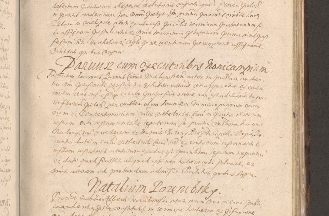 Zdjęcie nr 223 dla obiektu archiwalnego: Acta actorum causarum obligationum institutionum decretorum constitutionum quietationum resignationum cissionum et atiaru obsernationum tam indiciariarum quam extra indiciariarum coram Admodum Reverendo Domino Joanne Zerzynski Canonico Vicario in Spiritualibus et Officiali generali Cracoviensis ad Annum Domini Millesimum Sextentissimum Vigesimum Indictione tertia Pontificatus SSmi D. N. D. Pauli Divina pronidentia Papae V. foeliciter moderni anno ipsins subfelici regimine Diocesis Cracoviensis Illustrissimi ac Reverendissimi D. N. D. Martini Szyszkowski Deigratia Episcopus Cracoviensis Ducis Severiensis in continuantur.