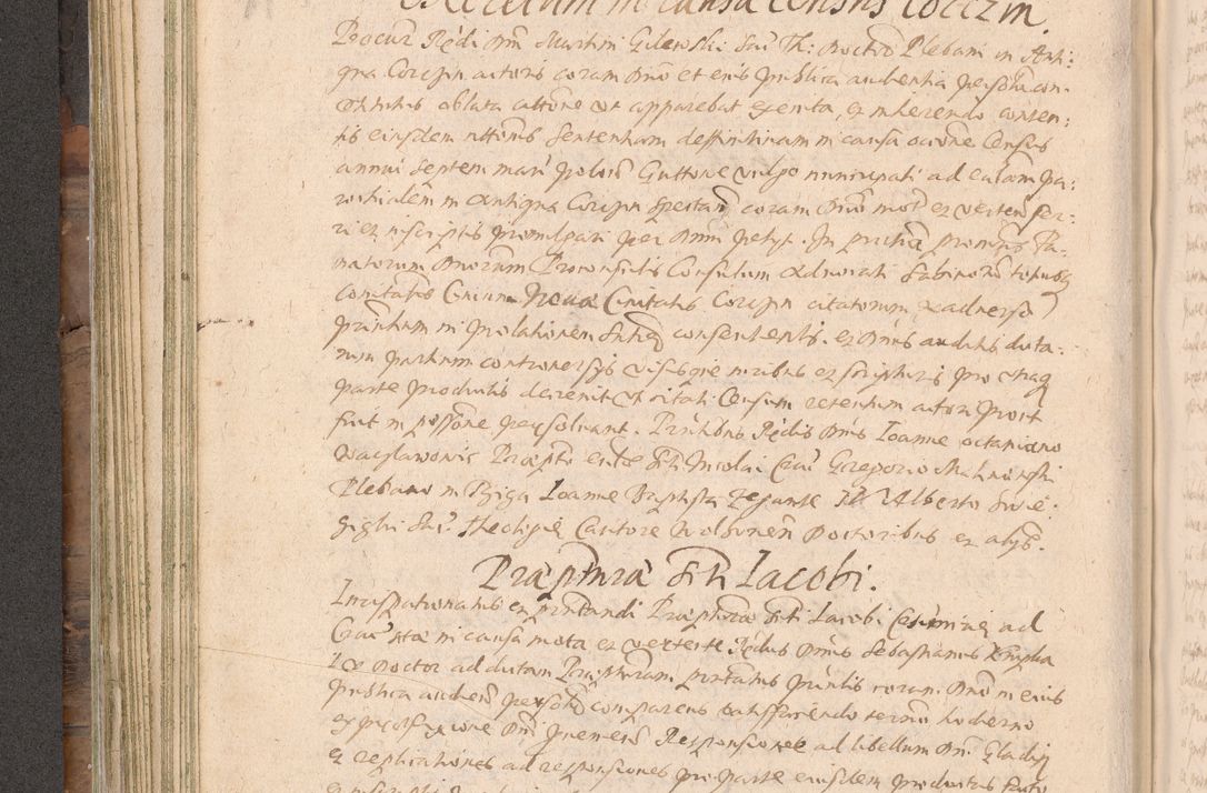 Zdjęcie nr 216 dla obiektu archiwalnego: Acta actorum causarum obligationum institutionum decretorum constitutionum quietationum resignationum cissionum et atiaru obsernationum tam indiciariarum quam extra indiciariarum coram Admodum Reverendo Domino Joanne Zerzynski Canonico Vicario in Spiritualibus et Officiali generali Cracoviensis ad Annum Domini Millesimum Sextentissimum Vigesimum Indictione tertia Pontificatus SSmi D. N. D. Pauli Divina pronidentia Papae V. foeliciter moderni anno ipsins subfelici regimine Diocesis Cracoviensis Illustrissimi ac Reverendissimi D. N. D. Martini Szyszkowski Deigratia Episcopus Cracoviensis Ducis Severiensis in continuantur.