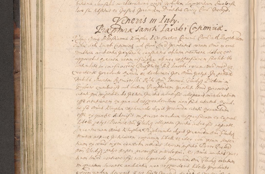 Zdjęcie nr 212 dla obiektu archiwalnego: Acta actorum causarum obligationum institutionum decretorum constitutionum quietationum resignationum cissionum et atiaru obsernationum tam indiciariarum quam extra indiciariarum coram Admodum Reverendo Domino Joanne Zerzynski Canonico Vicario in Spiritualibus et Officiali generali Cracoviensis ad Annum Domini Millesimum Sextentissimum Vigesimum Indictione tertia Pontificatus SSmi D. N. D. Pauli Divina pronidentia Papae V. foeliciter moderni anno ipsins subfelici regimine Diocesis Cracoviensis Illustrissimi ac Reverendissimi D. N. D. Martini Szyszkowski Deigratia Episcopus Cracoviensis Ducis Severiensis in continuantur.