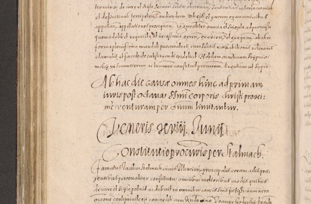 Zdjęcie nr 570 dla obiektu archiwalnego: Acta actorum causarum obligationum institutionum decretorum constitutionum quietationum resignationum cissionum et atiaru obsernationum tam indiciariarum quam extra indiciariarum coram Admodum Reverendo Domino Joanne Zerzynski Canonico Vicario in Spiritualibus et Officiali generali Cracoviensis ad Annum Domini Millesimum Sextentissimum Vigesimum Indictione tertia Pontificatus SSmi D. N. D. Pauli Divina pronidentia Papae V. foeliciter moderni anno ipsins subfelici regimine Diocesis Cracoviensis Illustrissimi ac Reverendissimi D. N. D. Martini Szyszkowski Deigratia Episcopus Cracoviensis Ducis Severiensis in continuantur.