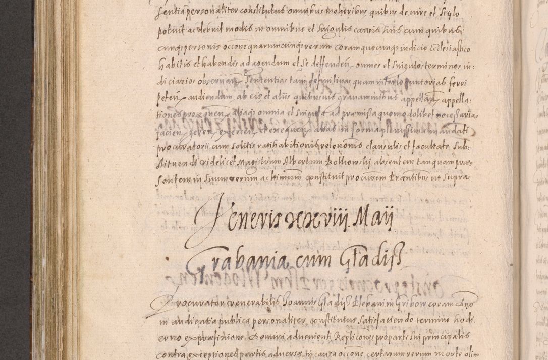 Zdjęcie nr 556 dla obiektu archiwalnego: Acta actorum causarum obligationum institutionum decretorum constitutionum quietationum resignationum cissionum et atiaru obsernationum tam indiciariarum quam extra indiciariarum coram Admodum Reverendo Domino Joanne Zerzynski Canonico Vicario in Spiritualibus et Officiali generali Cracoviensis ad Annum Domini Millesimum Sextentissimum Vigesimum Indictione tertia Pontificatus SSmi D. N. D. Pauli Divina pronidentia Papae V. foeliciter moderni anno ipsins subfelici regimine Diocesis Cracoviensis Illustrissimi ac Reverendissimi D. N. D. Martini Szyszkowski Deigratia Episcopus Cracoviensis Ducis Severiensis in continuantur.