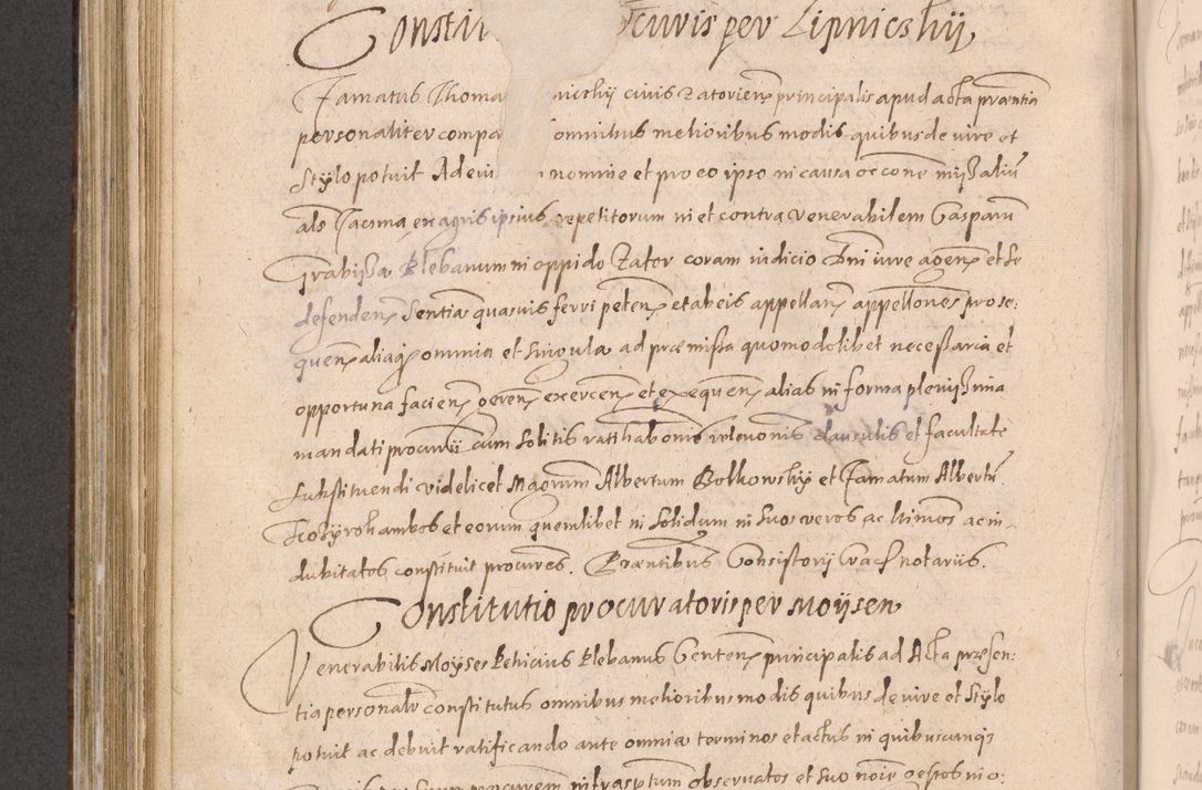 Zdjęcie nr 540 dla obiektu archiwalnego: Acta actorum causarum obligationum institutionum decretorum constitutionum quietationum resignationum cissionum et atiaru obsernationum tam indiciariarum quam extra indiciariarum coram Admodum Reverendo Domino Joanne Zerzynski Canonico Vicario in Spiritualibus et Officiali generali Cracoviensis ad Annum Domini Millesimum Sextentissimum Vigesimum Indictione tertia Pontificatus SSmi D. N. D. Pauli Divina pronidentia Papae V. foeliciter moderni anno ipsins subfelici regimine Diocesis Cracoviensis Illustrissimi ac Reverendissimi D. N. D. Martini Szyszkowski Deigratia Episcopus Cracoviensis Ducis Severiensis in continuantur.