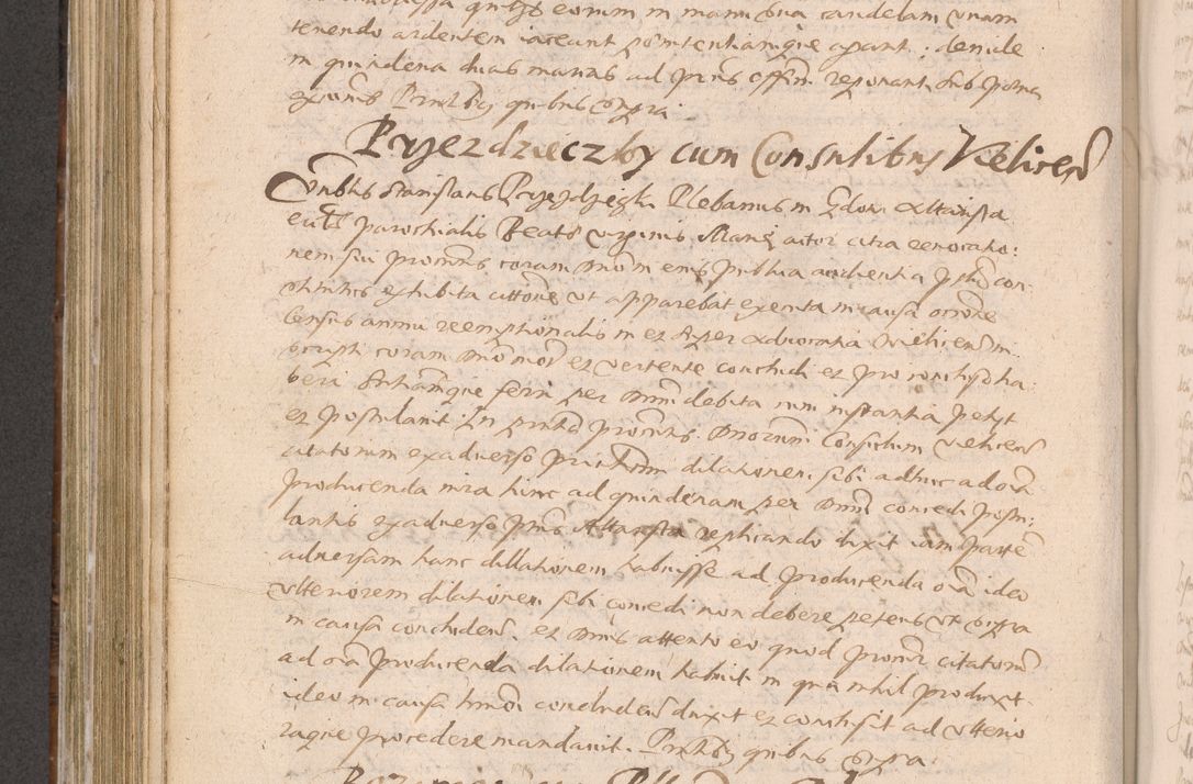 Zdjęcie nr 528 dla obiektu archiwalnego: Acta actorum causarum obligationum institutionum decretorum constitutionum quietationum resignationum cissionum et atiaru obsernationum tam indiciariarum quam extra indiciariarum coram Admodum Reverendo Domino Joanne Zerzynski Canonico Vicario in Spiritualibus et Officiali generali Cracoviensis ad Annum Domini Millesimum Sextentissimum Vigesimum Indictione tertia Pontificatus SSmi D. N. D. Pauli Divina pronidentia Papae V. foeliciter moderni anno ipsins subfelici regimine Diocesis Cracoviensis Illustrissimi ac Reverendissimi D. N. D. Martini Szyszkowski Deigratia Episcopus Cracoviensis Ducis Severiensis in continuantur.