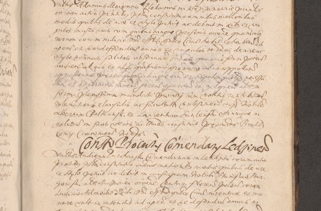 Zdjęcie nr 525 dla obiektu archiwalnego: Acta actorum causarum obligationum institutionum decretorum constitutionum quietationum resignationum cissionum et atiaru obsernationum tam indiciariarum quam extra indiciariarum coram Admodum Reverendo Domino Joanne Zerzynski Canonico Vicario in Spiritualibus et Officiali generali Cracoviensis ad Annum Domini Millesimum Sextentissimum Vigesimum Indictione tertia Pontificatus SSmi D. N. D. Pauli Divina pronidentia Papae V. foeliciter moderni anno ipsins subfelici regimine Diocesis Cracoviensis Illustrissimi ac Reverendissimi D. N. D. Martini Szyszkowski Deigratia Episcopus Cracoviensis Ducis Severiensis in continuantur.