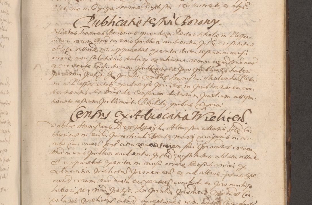 Zdjęcie nr 523 dla obiektu archiwalnego: Acta actorum causarum obligationum institutionum decretorum constitutionum quietationum resignationum cissionum et atiaru obsernationum tam indiciariarum quam extra indiciariarum coram Admodum Reverendo Domino Joanne Zerzynski Canonico Vicario in Spiritualibus et Officiali generali Cracoviensis ad Annum Domini Millesimum Sextentissimum Vigesimum Indictione tertia Pontificatus SSmi D. N. D. Pauli Divina pronidentia Papae V. foeliciter moderni anno ipsins subfelici regimine Diocesis Cracoviensis Illustrissimi ac Reverendissimi D. N. D. Martini Szyszkowski Deigratia Episcopus Cracoviensis Ducis Severiensis in continuantur.
