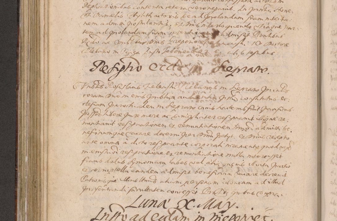 Zdjęcie nr 522 dla obiektu archiwalnego: Acta actorum causarum obligationum institutionum decretorum constitutionum quietationum resignationum cissionum et atiaru obsernationum tam indiciariarum quam extra indiciariarum coram Admodum Reverendo Domino Joanne Zerzynski Canonico Vicario in Spiritualibus et Officiali generali Cracoviensis ad Annum Domini Millesimum Sextentissimum Vigesimum Indictione tertia Pontificatus SSmi D. N. D. Pauli Divina pronidentia Papae V. foeliciter moderni anno ipsins subfelici regimine Diocesis Cracoviensis Illustrissimi ac Reverendissimi D. N. D. Martini Szyszkowski Deigratia Episcopus Cracoviensis Ducis Severiensis in continuantur.