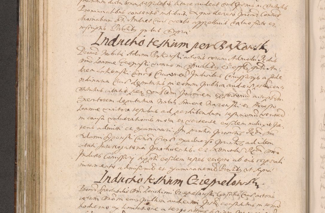 Zdjęcie nr 516 dla obiektu archiwalnego: Acta actorum causarum obligationum institutionum decretorum constitutionum quietationum resignationum cissionum et atiaru obsernationum tam indiciariarum quam extra indiciariarum coram Admodum Reverendo Domino Joanne Zerzynski Canonico Vicario in Spiritualibus et Officiali generali Cracoviensis ad Annum Domini Millesimum Sextentissimum Vigesimum Indictione tertia Pontificatus SSmi D. N. D. Pauli Divina pronidentia Papae V. foeliciter moderni anno ipsins subfelici regimine Diocesis Cracoviensis Illustrissimi ac Reverendissimi D. N. D. Martini Szyszkowski Deigratia Episcopus Cracoviensis Ducis Severiensis in continuantur.