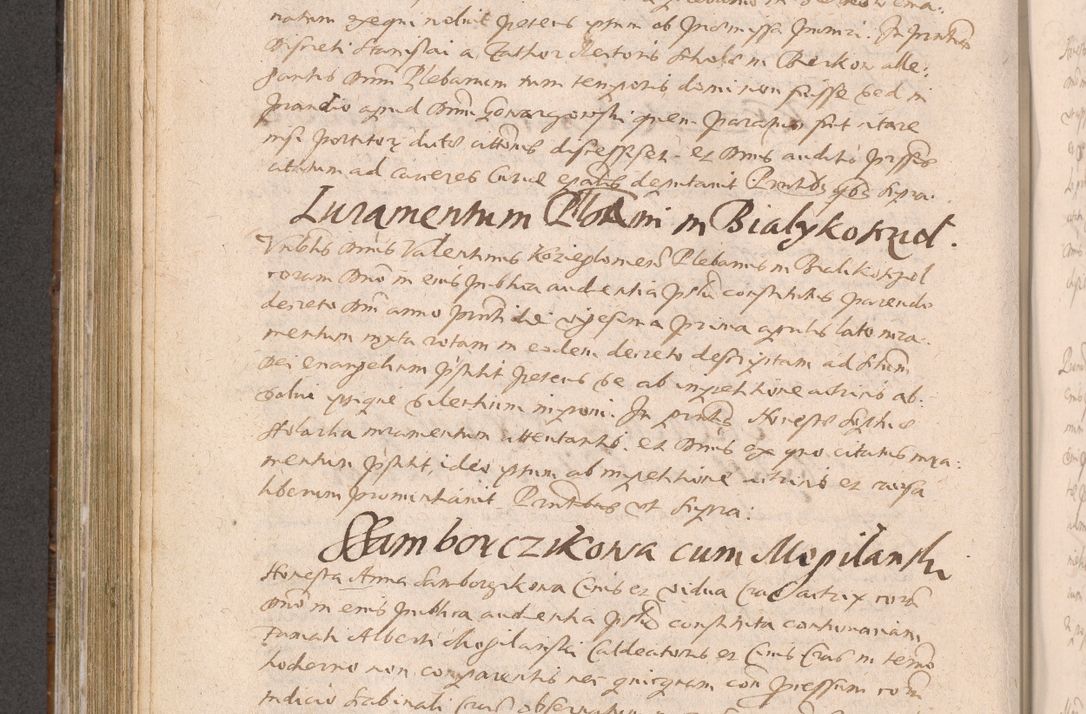 Zdjęcie nr 514 dla obiektu archiwalnego: Acta actorum causarum obligationum institutionum decretorum constitutionum quietationum resignationum cissionum et atiaru obsernationum tam indiciariarum quam extra indiciariarum coram Admodum Reverendo Domino Joanne Zerzynski Canonico Vicario in Spiritualibus et Officiali generali Cracoviensis ad Annum Domini Millesimum Sextentissimum Vigesimum Indictione tertia Pontificatus SSmi D. N. D. Pauli Divina pronidentia Papae V. foeliciter moderni anno ipsins subfelici regimine Diocesis Cracoviensis Illustrissimi ac Reverendissimi D. N. D. Martini Szyszkowski Deigratia Episcopus Cracoviensis Ducis Severiensis in continuantur.