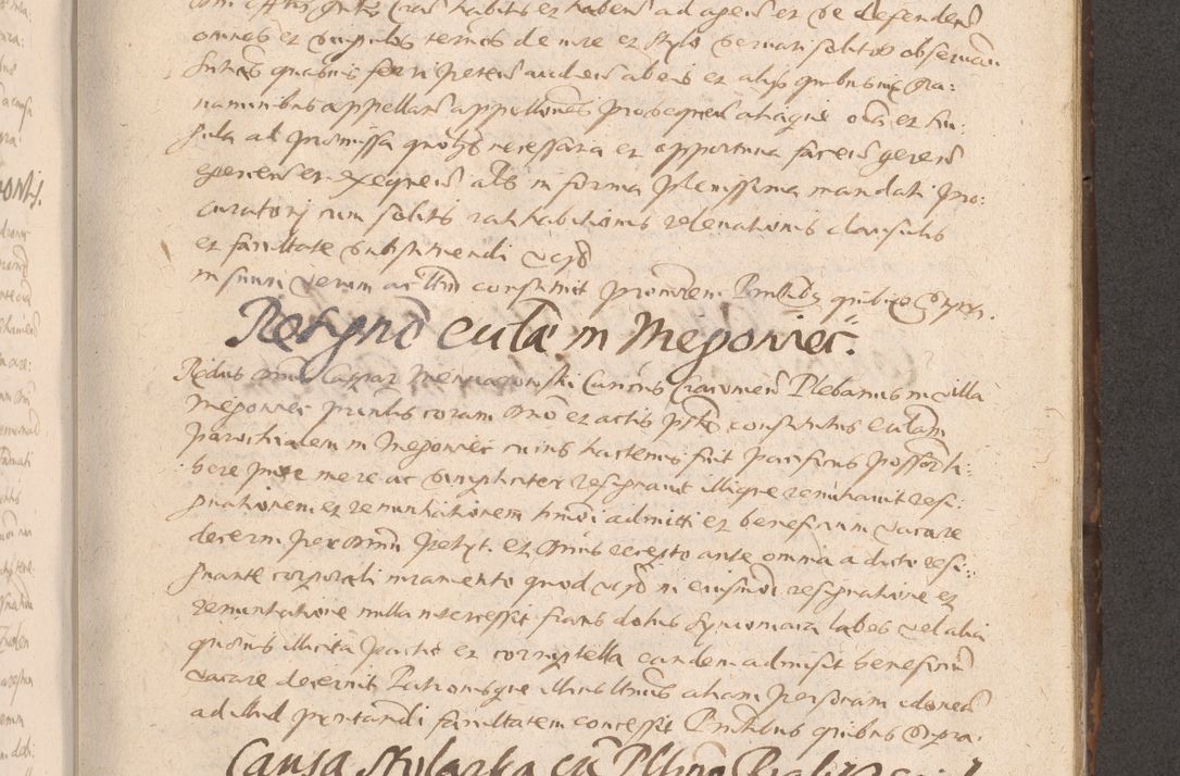 Zdjęcie nr 507 dla obiektu archiwalnego: Acta actorum causarum obligationum institutionum decretorum constitutionum quietationum resignationum cissionum et atiaru obsernationum tam indiciariarum quam extra indiciariarum coram Admodum Reverendo Domino Joanne Zerzynski Canonico Vicario in Spiritualibus et Officiali generali Cracoviensis ad Annum Domini Millesimum Sextentissimum Vigesimum Indictione tertia Pontificatus SSmi D. N. D. Pauli Divina pronidentia Papae V. foeliciter moderni anno ipsins subfelici regimine Diocesis Cracoviensis Illustrissimi ac Reverendissimi D. N. D. Martini Szyszkowski Deigratia Episcopus Cracoviensis Ducis Severiensis in continuantur.