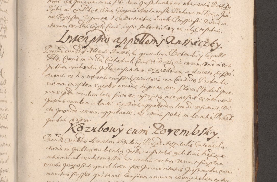 Zdjęcie nr 505 dla obiektu archiwalnego: Acta actorum causarum obligationum institutionum decretorum constitutionum quietationum resignationum cissionum et atiaru obsernationum tam indiciariarum quam extra indiciariarum coram Admodum Reverendo Domino Joanne Zerzynski Canonico Vicario in Spiritualibus et Officiali generali Cracoviensis ad Annum Domini Millesimum Sextentissimum Vigesimum Indictione tertia Pontificatus SSmi D. N. D. Pauli Divina pronidentia Papae V. foeliciter moderni anno ipsins subfelici regimine Diocesis Cracoviensis Illustrissimi ac Reverendissimi D. N. D. Martini Szyszkowski Deigratia Episcopus Cracoviensis Ducis Severiensis in continuantur.