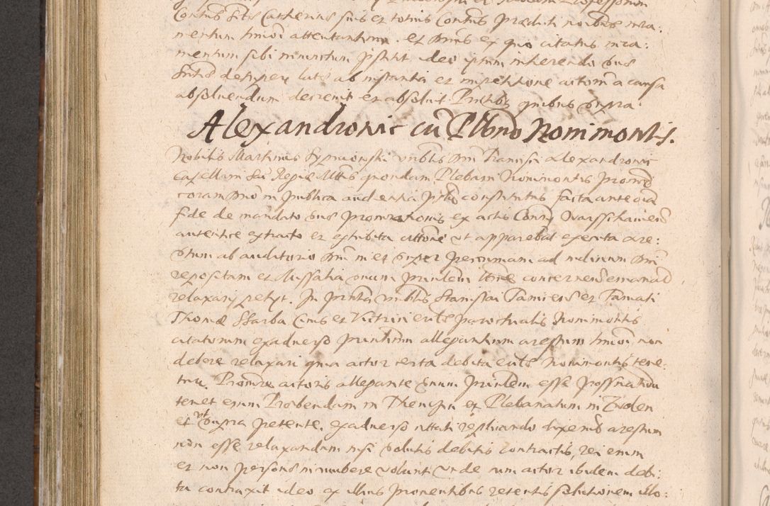 Zdjęcie nr 506 dla obiektu archiwalnego: Acta actorum causarum obligationum institutionum decretorum constitutionum quietationum resignationum cissionum et atiaru obsernationum tam indiciariarum quam extra indiciariarum coram Admodum Reverendo Domino Joanne Zerzynski Canonico Vicario in Spiritualibus et Officiali generali Cracoviensis ad Annum Domini Millesimum Sextentissimum Vigesimum Indictione tertia Pontificatus SSmi D. N. D. Pauli Divina pronidentia Papae V. foeliciter moderni anno ipsins subfelici regimine Diocesis Cracoviensis Illustrissimi ac Reverendissimi D. N. D. Martini Szyszkowski Deigratia Episcopus Cracoviensis Ducis Severiensis in continuantur.