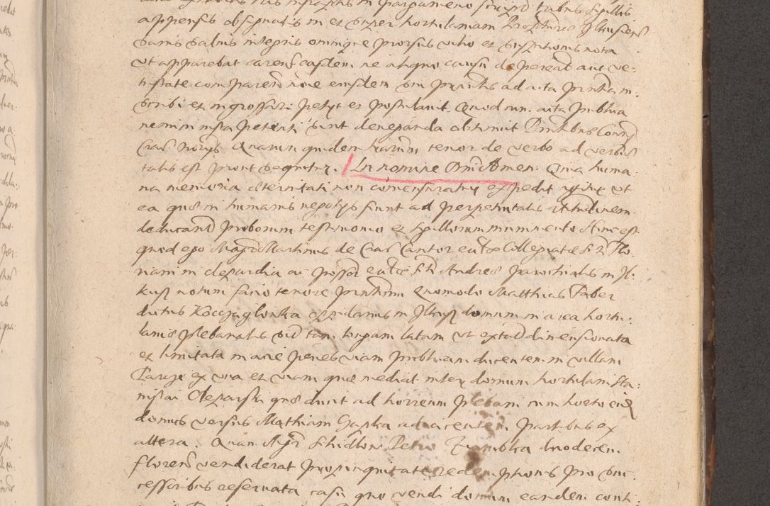 Zdjęcie nr 501 dla obiektu archiwalnego: Acta actorum causarum obligationum institutionum decretorum constitutionum quietationum resignationum cissionum et atiaru obsernationum tam indiciariarum quam extra indiciariarum coram Admodum Reverendo Domino Joanne Zerzynski Canonico Vicario in Spiritualibus et Officiali generali Cracoviensis ad Annum Domini Millesimum Sextentissimum Vigesimum Indictione tertia Pontificatus SSmi D. N. D. Pauli Divina pronidentia Papae V. foeliciter moderni anno ipsins subfelici regimine Diocesis Cracoviensis Illustrissimi ac Reverendissimi D. N. D. Martini Szyszkowski Deigratia Episcopus Cracoviensis Ducis Severiensis in continuantur.