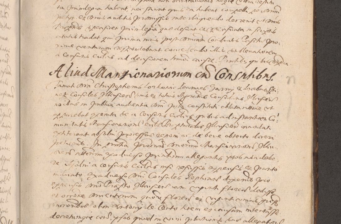 Zdjęcie nr 489 dla obiektu archiwalnego: Acta actorum causarum obligationum institutionum decretorum constitutionum quietationum resignationum cissionum et atiaru obsernationum tam indiciariarum quam extra indiciariarum coram Admodum Reverendo Domino Joanne Zerzynski Canonico Vicario in Spiritualibus et Officiali generali Cracoviensis ad Annum Domini Millesimum Sextentissimum Vigesimum Indictione tertia Pontificatus SSmi D. N. D. Pauli Divina pronidentia Papae V. foeliciter moderni anno ipsins subfelici regimine Diocesis Cracoviensis Illustrissimi ac Reverendissimi D. N. D. Martini Szyszkowski Deigratia Episcopus Cracoviensis Ducis Severiensis in continuantur.