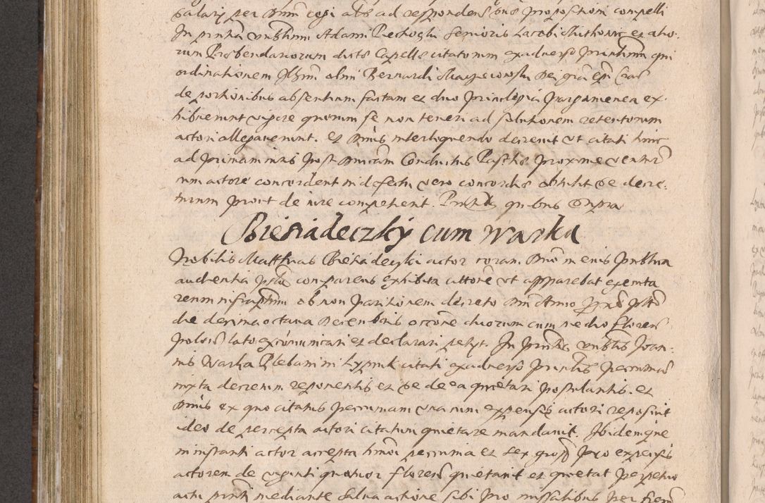 Zdjęcie nr 474 dla obiektu archiwalnego: Acta actorum causarum obligationum institutionum decretorum constitutionum quietationum resignationum cissionum et atiaru obsernationum tam indiciariarum quam extra indiciariarum coram Admodum Reverendo Domino Joanne Zerzynski Canonico Vicario in Spiritualibus et Officiali generali Cracoviensis ad Annum Domini Millesimum Sextentissimum Vigesimum Indictione tertia Pontificatus SSmi D. N. D. Pauli Divina pronidentia Papae V. foeliciter moderni anno ipsins subfelici regimine Diocesis Cracoviensis Illustrissimi ac Reverendissimi D. N. D. Martini Szyszkowski Deigratia Episcopus Cracoviensis Ducis Severiensis in continuantur.