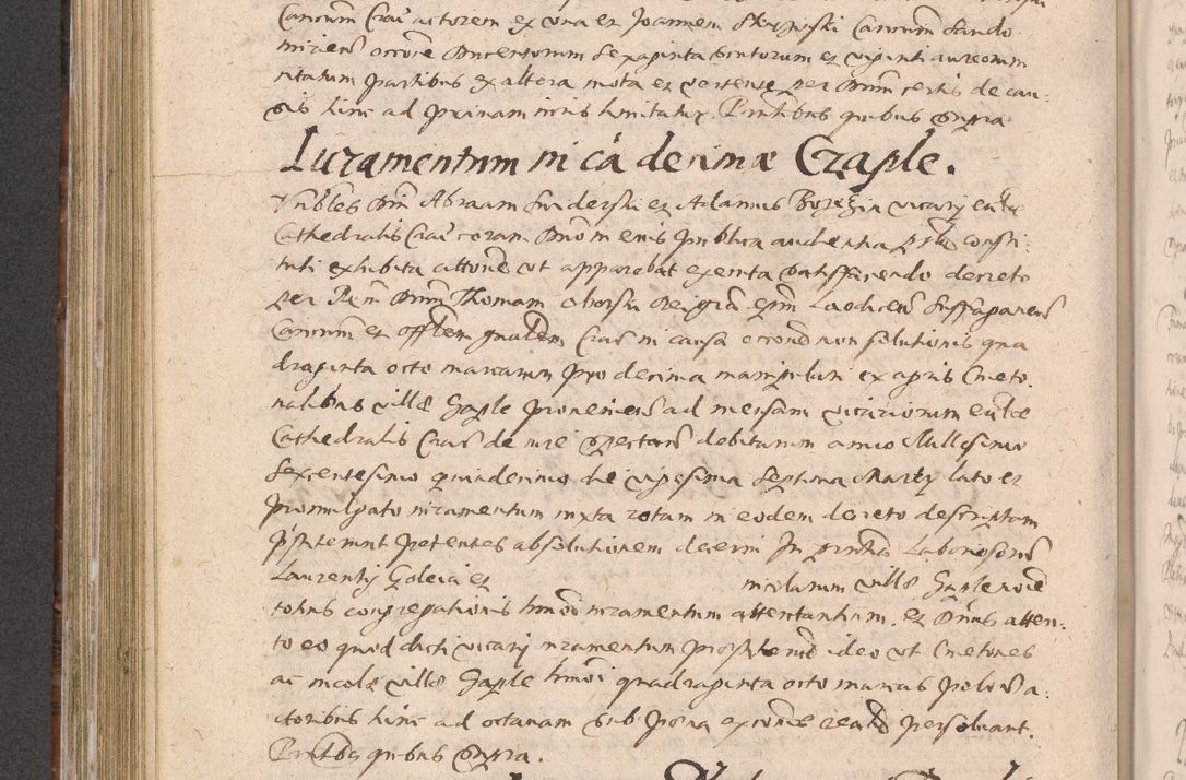 Zdjęcie nr 468 dla obiektu archiwalnego: Acta actorum causarum obligationum institutionum decretorum constitutionum quietationum resignationum cissionum et atiaru obsernationum tam indiciariarum quam extra indiciariarum coram Admodum Reverendo Domino Joanne Zerzynski Canonico Vicario in Spiritualibus et Officiali generali Cracoviensis ad Annum Domini Millesimum Sextentissimum Vigesimum Indictione tertia Pontificatus SSmi D. N. D. Pauli Divina pronidentia Papae V. foeliciter moderni anno ipsins subfelici regimine Diocesis Cracoviensis Illustrissimi ac Reverendissimi D. N. D. Martini Szyszkowski Deigratia Episcopus Cracoviensis Ducis Severiensis in continuantur.