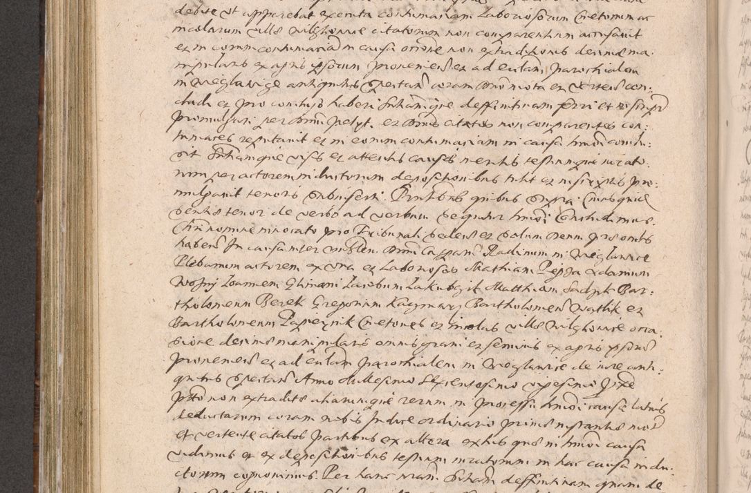Zdjęcie nr 464 dla obiektu archiwalnego: Acta actorum causarum obligationum institutionum decretorum constitutionum quietationum resignationum cissionum et atiaru obsernationum tam indiciariarum quam extra indiciariarum coram Admodum Reverendo Domino Joanne Zerzynski Canonico Vicario in Spiritualibus et Officiali generali Cracoviensis ad Annum Domini Millesimum Sextentissimum Vigesimum Indictione tertia Pontificatus SSmi D. N. D. Pauli Divina pronidentia Papae V. foeliciter moderni anno ipsins subfelici regimine Diocesis Cracoviensis Illustrissimi ac Reverendissimi D. N. D. Martini Szyszkowski Deigratia Episcopus Cracoviensis Ducis Severiensis in continuantur.