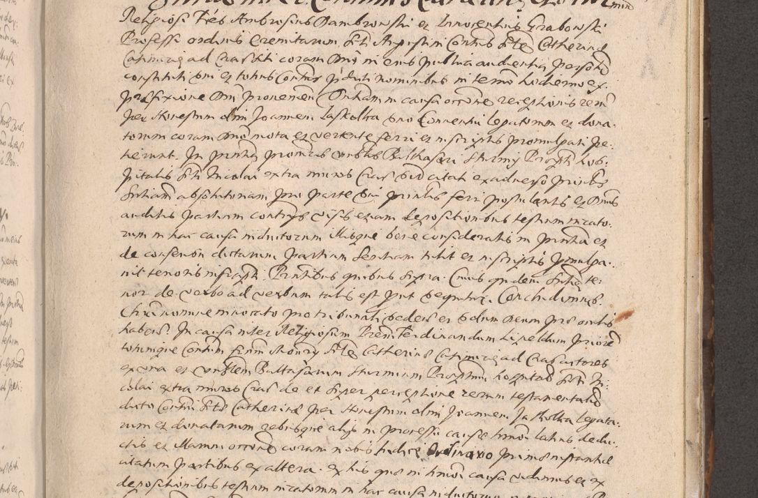 Zdjęcie nr 463 dla obiektu archiwalnego: Acta actorum causarum obligationum institutionum decretorum constitutionum quietationum resignationum cissionum et atiaru obsernationum tam indiciariarum quam extra indiciariarum coram Admodum Reverendo Domino Joanne Zerzynski Canonico Vicario in Spiritualibus et Officiali generali Cracoviensis ad Annum Domini Millesimum Sextentissimum Vigesimum Indictione tertia Pontificatus SSmi D. N. D. Pauli Divina pronidentia Papae V. foeliciter moderni anno ipsins subfelici regimine Diocesis Cracoviensis Illustrissimi ac Reverendissimi D. N. D. Martini Szyszkowski Deigratia Episcopus Cracoviensis Ducis Severiensis in continuantur.