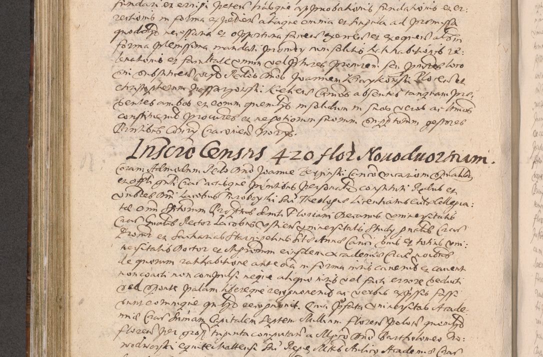 Zdjęcie nr 456 dla obiektu archiwalnego: Acta actorum causarum obligationum institutionum decretorum constitutionum quietationum resignationum cissionum et atiaru obsernationum tam indiciariarum quam extra indiciariarum coram Admodum Reverendo Domino Joanne Zerzynski Canonico Vicario in Spiritualibus et Officiali generali Cracoviensis ad Annum Domini Millesimum Sextentissimum Vigesimum Indictione tertia Pontificatus SSmi D. N. D. Pauli Divina pronidentia Papae V. foeliciter moderni anno ipsins subfelici regimine Diocesis Cracoviensis Illustrissimi ac Reverendissimi D. N. D. Martini Szyszkowski Deigratia Episcopus Cracoviensis Ducis Severiensis in continuantur.