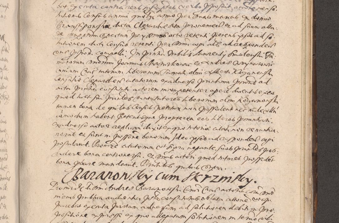 Zdjęcie nr 453 dla obiektu archiwalnego: Acta actorum causarum obligationum institutionum decretorum constitutionum quietationum resignationum cissionum et atiaru obsernationum tam indiciariarum quam extra indiciariarum coram Admodum Reverendo Domino Joanne Zerzynski Canonico Vicario in Spiritualibus et Officiali generali Cracoviensis ad Annum Domini Millesimum Sextentissimum Vigesimum Indictione tertia Pontificatus SSmi D. N. D. Pauli Divina pronidentia Papae V. foeliciter moderni anno ipsins subfelici regimine Diocesis Cracoviensis Illustrissimi ac Reverendissimi D. N. D. Martini Szyszkowski Deigratia Episcopus Cracoviensis Ducis Severiensis in continuantur.