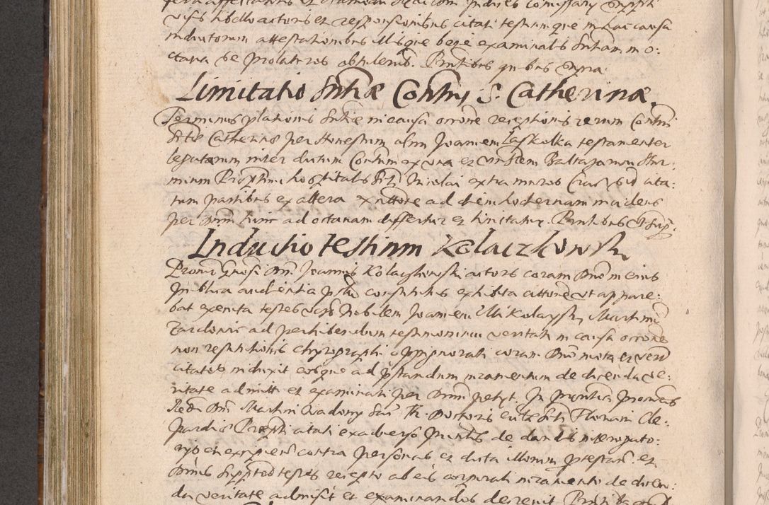 Zdjęcie nr 452 dla obiektu archiwalnego: Acta actorum causarum obligationum institutionum decretorum constitutionum quietationum resignationum cissionum et atiaru obsernationum tam indiciariarum quam extra indiciariarum coram Admodum Reverendo Domino Joanne Zerzynski Canonico Vicario in Spiritualibus et Officiali generali Cracoviensis ad Annum Domini Millesimum Sextentissimum Vigesimum Indictione tertia Pontificatus SSmi D. N. D. Pauli Divina pronidentia Papae V. foeliciter moderni anno ipsins subfelici regimine Diocesis Cracoviensis Illustrissimi ac Reverendissimi D. N. D. Martini Szyszkowski Deigratia Episcopus Cracoviensis Ducis Severiensis in continuantur.
