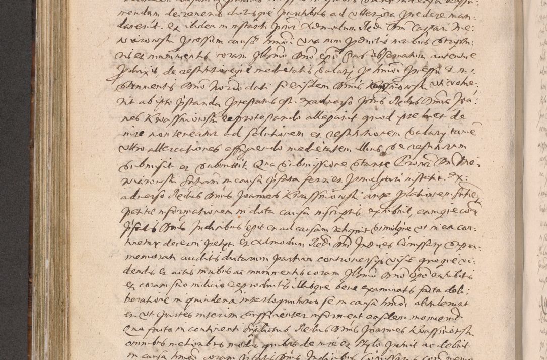 Zdjęcie nr 448 dla obiektu archiwalnego: Acta actorum causarum obligationum institutionum decretorum constitutionum quietationum resignationum cissionum et atiaru obsernationum tam indiciariarum quam extra indiciariarum coram Admodum Reverendo Domino Joanne Zerzynski Canonico Vicario in Spiritualibus et Officiali generali Cracoviensis ad Annum Domini Millesimum Sextentissimum Vigesimum Indictione tertia Pontificatus SSmi D. N. D. Pauli Divina pronidentia Papae V. foeliciter moderni anno ipsins subfelici regimine Diocesis Cracoviensis Illustrissimi ac Reverendissimi D. N. D. Martini Szyszkowski Deigratia Episcopus Cracoviensis Ducis Severiensis in continuantur.