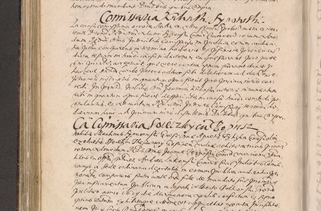Zdjęcie nr 444 dla obiektu archiwalnego: Acta actorum causarum obligationum institutionum decretorum constitutionum quietationum resignationum cissionum et atiaru obsernationum tam indiciariarum quam extra indiciariarum coram Admodum Reverendo Domino Joanne Zerzynski Canonico Vicario in Spiritualibus et Officiali generali Cracoviensis ad Annum Domini Millesimum Sextentissimum Vigesimum Indictione tertia Pontificatus SSmi D. N. D. Pauli Divina pronidentia Papae V. foeliciter moderni anno ipsins subfelici regimine Diocesis Cracoviensis Illustrissimi ac Reverendissimi D. N. D. Martini Szyszkowski Deigratia Episcopus Cracoviensis Ducis Severiensis in continuantur.