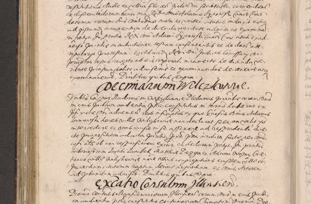 Zdjęcie nr 432 dla obiektu archiwalnego: Acta actorum causarum obligationum institutionum decretorum constitutionum quietationum resignationum cissionum et atiaru obsernationum tam indiciariarum quam extra indiciariarum coram Admodum Reverendo Domino Joanne Zerzynski Canonico Vicario in Spiritualibus et Officiali generali Cracoviensis ad Annum Domini Millesimum Sextentissimum Vigesimum Indictione tertia Pontificatus SSmi D. N. D. Pauli Divina pronidentia Papae V. foeliciter moderni anno ipsins subfelici regimine Diocesis Cracoviensis Illustrissimi ac Reverendissimi D. N. D. Martini Szyszkowski Deigratia Episcopus Cracoviensis Ducis Severiensis in continuantur.