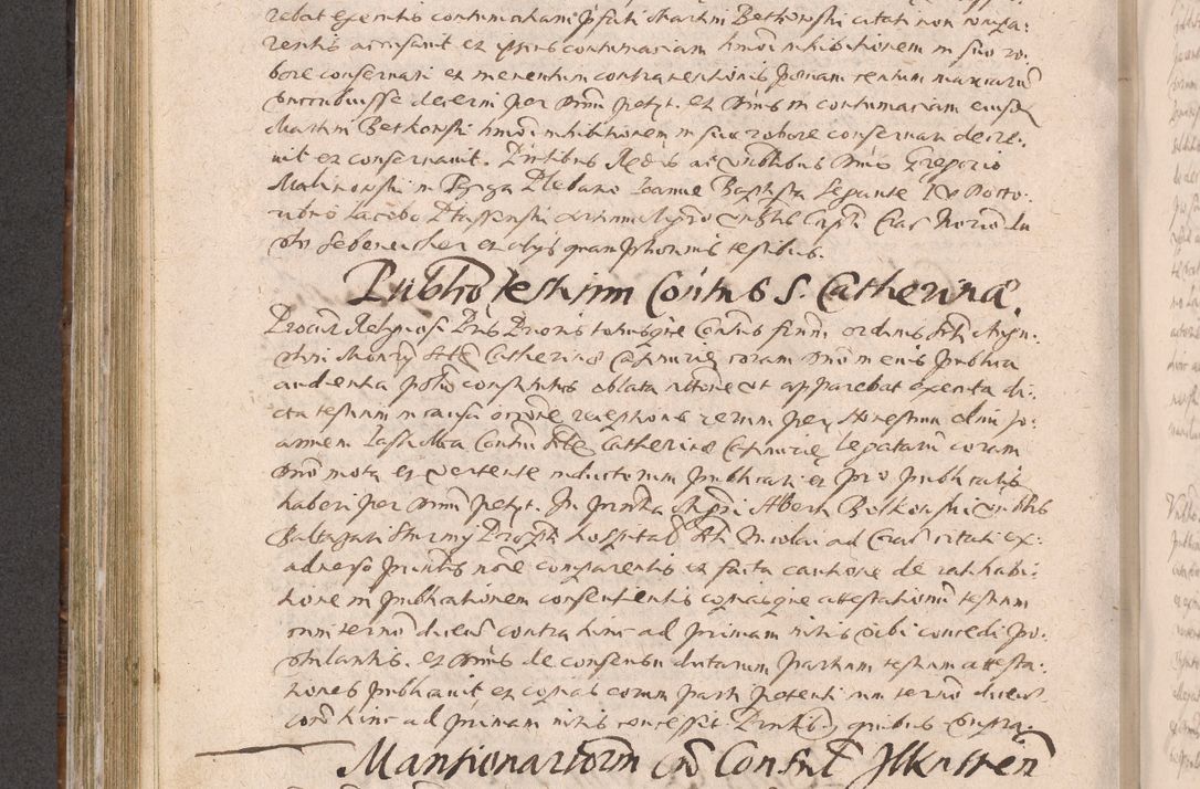 Zdjęcie nr 428 dla obiektu archiwalnego: Acta actorum causarum obligationum institutionum decretorum constitutionum quietationum resignationum cissionum et atiaru obsernationum tam indiciariarum quam extra indiciariarum coram Admodum Reverendo Domino Joanne Zerzynski Canonico Vicario in Spiritualibus et Officiali generali Cracoviensis ad Annum Domini Millesimum Sextentissimum Vigesimum Indictione tertia Pontificatus SSmi D. N. D. Pauli Divina pronidentia Papae V. foeliciter moderni anno ipsins subfelici regimine Diocesis Cracoviensis Illustrissimi ac Reverendissimi D. N. D. Martini Szyszkowski Deigratia Episcopus Cracoviensis Ducis Severiensis in continuantur.