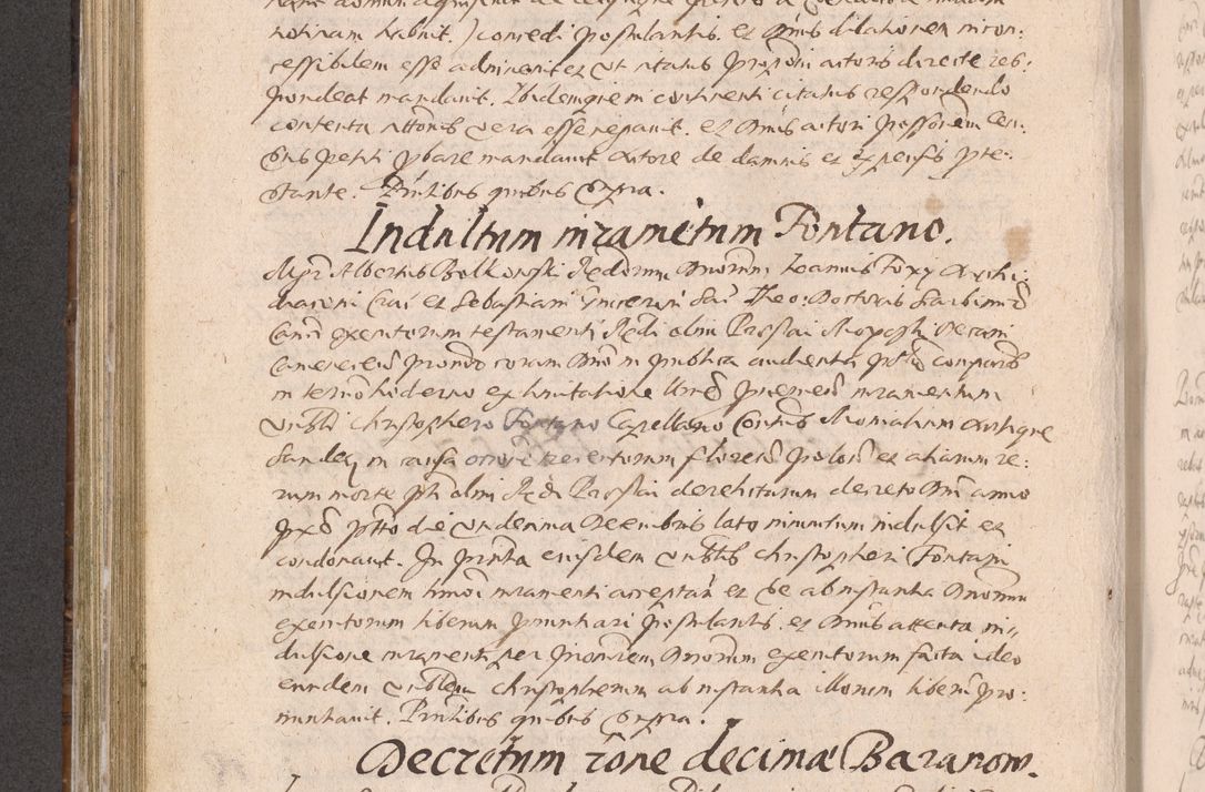 Zdjęcie nr 420 dla obiektu archiwalnego: Acta actorum causarum obligationum institutionum decretorum constitutionum quietationum resignationum cissionum et atiaru obsernationum tam indiciariarum quam extra indiciariarum coram Admodum Reverendo Domino Joanne Zerzynski Canonico Vicario in Spiritualibus et Officiali generali Cracoviensis ad Annum Domini Millesimum Sextentissimum Vigesimum Indictione tertia Pontificatus SSmi D. N. D. Pauli Divina pronidentia Papae V. foeliciter moderni anno ipsins subfelici regimine Diocesis Cracoviensis Illustrissimi ac Reverendissimi D. N. D. Martini Szyszkowski Deigratia Episcopus Cracoviensis Ducis Severiensis in continuantur.
