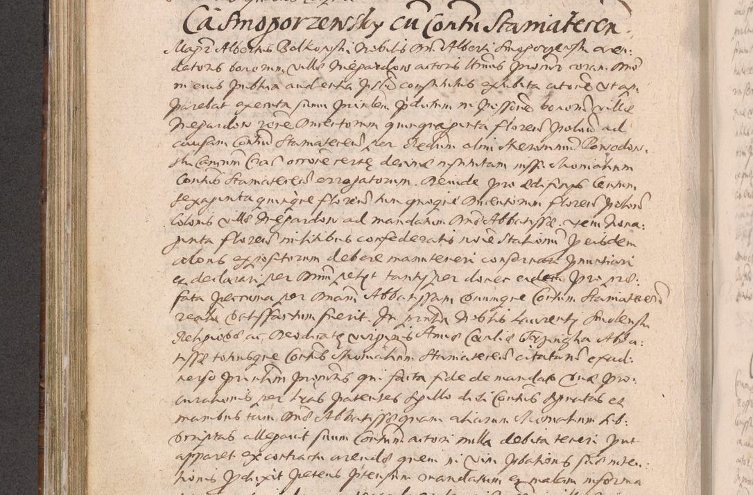 Zdjęcie nr 412 dla obiektu archiwalnego: Acta actorum causarum obligationum institutionum decretorum constitutionum quietationum resignationum cissionum et atiaru obsernationum tam indiciariarum quam extra indiciariarum coram Admodum Reverendo Domino Joanne Zerzynski Canonico Vicario in Spiritualibus et Officiali generali Cracoviensis ad Annum Domini Millesimum Sextentissimum Vigesimum Indictione tertia Pontificatus SSmi D. N. D. Pauli Divina pronidentia Papae V. foeliciter moderni anno ipsins subfelici regimine Diocesis Cracoviensis Illustrissimi ac Reverendissimi D. N. D. Martini Szyszkowski Deigratia Episcopus Cracoviensis Ducis Severiensis in continuantur.