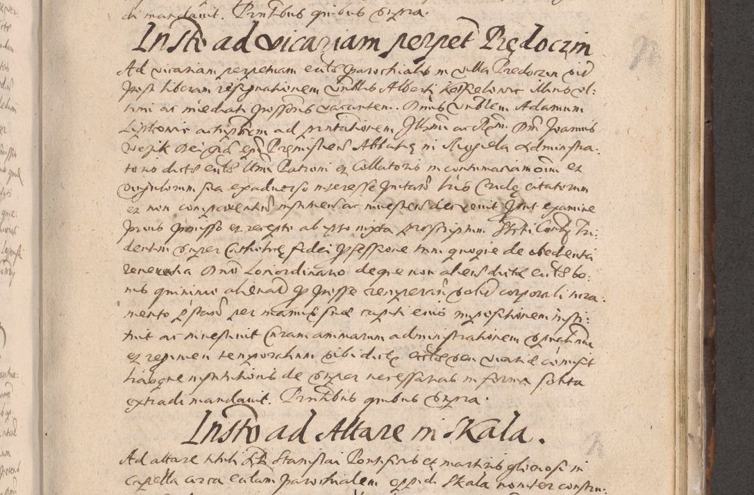 Zdjęcie nr 409 dla obiektu archiwalnego: Acta actorum causarum obligationum institutionum decretorum constitutionum quietationum resignationum cissionum et atiaru obsernationum tam indiciariarum quam extra indiciariarum coram Admodum Reverendo Domino Joanne Zerzynski Canonico Vicario in Spiritualibus et Officiali generali Cracoviensis ad Annum Domini Millesimum Sextentissimum Vigesimum Indictione tertia Pontificatus SSmi D. N. D. Pauli Divina pronidentia Papae V. foeliciter moderni anno ipsins subfelici regimine Diocesis Cracoviensis Illustrissimi ac Reverendissimi D. N. D. Martini Szyszkowski Deigratia Episcopus Cracoviensis Ducis Severiensis in continuantur.