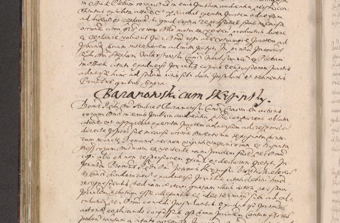 Zdjęcie nr 410 dla obiektu archiwalnego: Acta actorum causarum obligationum institutionum decretorum constitutionum quietationum resignationum cissionum et atiaru obsernationum tam indiciariarum quam extra indiciariarum coram Admodum Reverendo Domino Joanne Zerzynski Canonico Vicario in Spiritualibus et Officiali generali Cracoviensis ad Annum Domini Millesimum Sextentissimum Vigesimum Indictione tertia Pontificatus SSmi D. N. D. Pauli Divina pronidentia Papae V. foeliciter moderni anno ipsins subfelici regimine Diocesis Cracoviensis Illustrissimi ac Reverendissimi D. N. D. Martini Szyszkowski Deigratia Episcopus Cracoviensis Ducis Severiensis in continuantur.
