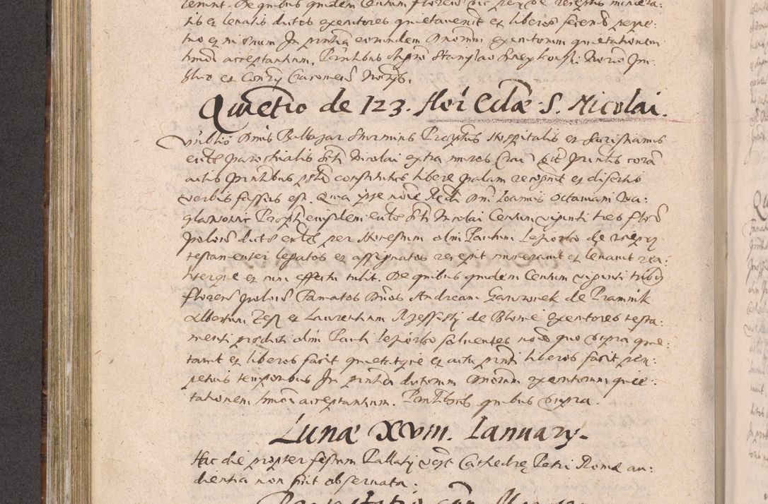 Zdjęcie nr 406 dla obiektu archiwalnego: Acta actorum causarum obligationum institutionum decretorum constitutionum quietationum resignationum cissionum et atiaru obsernationum tam indiciariarum quam extra indiciariarum coram Admodum Reverendo Domino Joanne Zerzynski Canonico Vicario in Spiritualibus et Officiali generali Cracoviensis ad Annum Domini Millesimum Sextentissimum Vigesimum Indictione tertia Pontificatus SSmi D. N. D. Pauli Divina pronidentia Papae V. foeliciter moderni anno ipsins subfelici regimine Diocesis Cracoviensis Illustrissimi ac Reverendissimi D. N. D. Martini Szyszkowski Deigratia Episcopus Cracoviensis Ducis Severiensis in continuantur.
