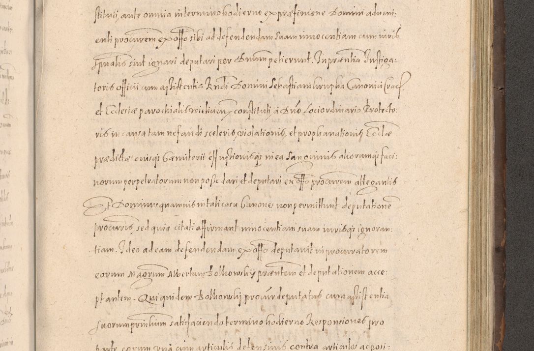 Zdjęcie nr 771 dla obiektu archiwalnego: Acta actorum causarum obligationum institutionum decretorum constitutionum quietationum resignationum cissionum et atiaru obsernationum tam indiciariarum quam extra indiciariarum coram Admodum Reverendo Domino Joanne Zerzynski Canonico Vicario in Spiritualibus et Officiali generali Cracoviensis ad Annum Domini Millesimum Sextentissimum Vigesimum Indictione tertia Pontificatus SSmi D. N. D. Pauli Divina pronidentia Papae V. foeliciter moderni anno ipsins subfelici regimine Diocesis Cracoviensis Illustrissimi ac Reverendissimi D. N. D. Martini Szyszkowski Deigratia Episcopus Cracoviensis Ducis Severiensis in continuantur.