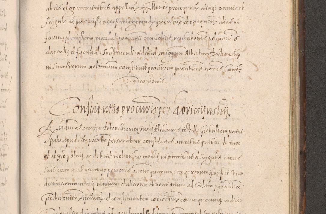 Zdjęcie nr 751 dla obiektu archiwalnego: Acta actorum causarum obligationum institutionum decretorum constitutionum quietationum resignationum cissionum et atiaru obsernationum tam indiciariarum quam extra indiciariarum coram Admodum Reverendo Domino Joanne Zerzynski Canonico Vicario in Spiritualibus et Officiali generali Cracoviensis ad Annum Domini Millesimum Sextentissimum Vigesimum Indictione tertia Pontificatus SSmi D. N. D. Pauli Divina pronidentia Papae V. foeliciter moderni anno ipsins subfelici regimine Diocesis Cracoviensis Illustrissimi ac Reverendissimi D. N. D. Martini Szyszkowski Deigratia Episcopus Cracoviensis Ducis Severiensis in continuantur.