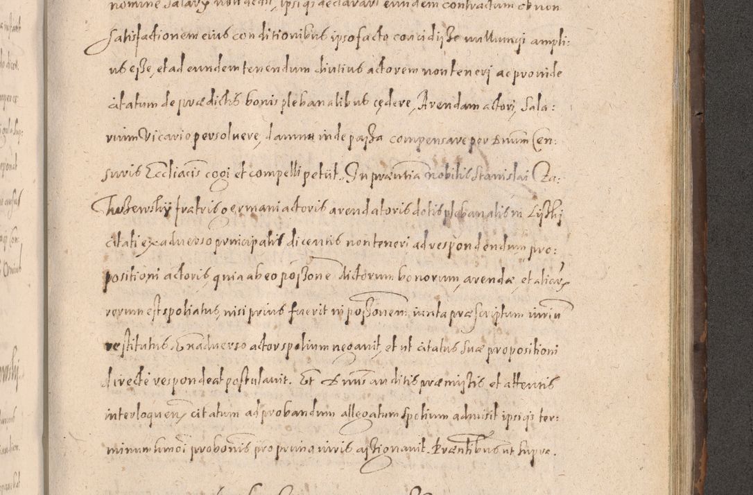 Zdjęcie nr 747 dla obiektu archiwalnego: Acta actorum causarum obligationum institutionum decretorum constitutionum quietationum resignationum cissionum et atiaru obsernationum tam indiciariarum quam extra indiciariarum coram Admodum Reverendo Domino Joanne Zerzynski Canonico Vicario in Spiritualibus et Officiali generali Cracoviensis ad Annum Domini Millesimum Sextentissimum Vigesimum Indictione tertia Pontificatus SSmi D. N. D. Pauli Divina pronidentia Papae V. foeliciter moderni anno ipsins subfelici regimine Diocesis Cracoviensis Illustrissimi ac Reverendissimi D. N. D. Martini Szyszkowski Deigratia Episcopus Cracoviensis Ducis Severiensis in continuantur.