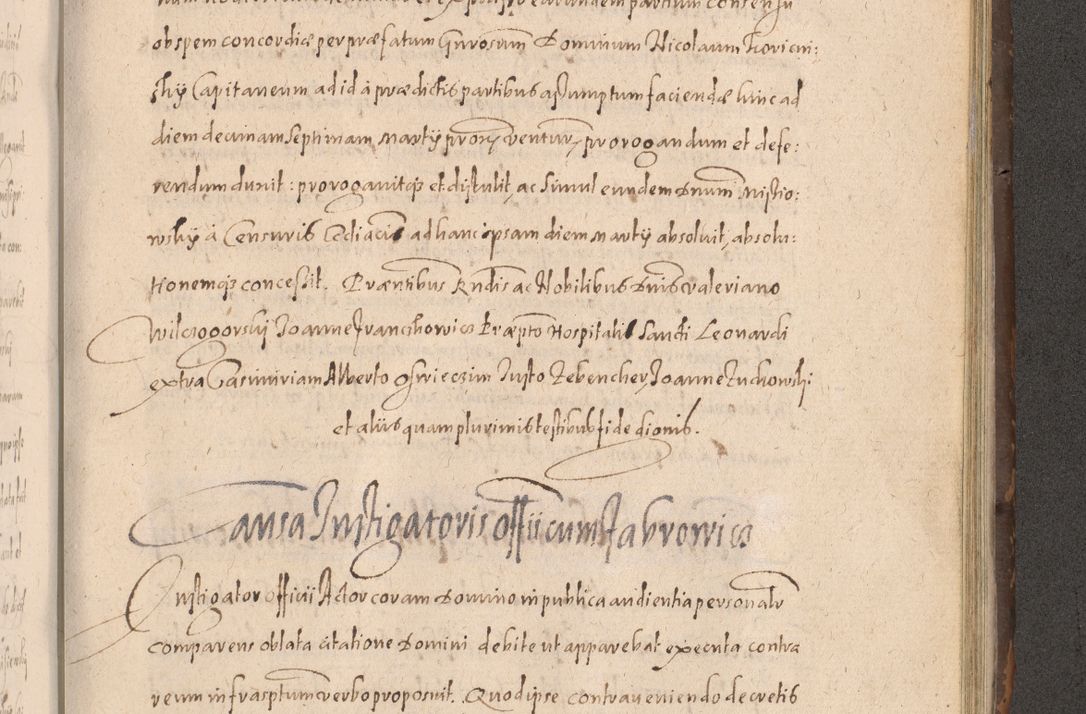Zdjęcie nr 745 dla obiektu archiwalnego: Acta actorum causarum obligationum institutionum decretorum constitutionum quietationum resignationum cissionum et atiaru obsernationum tam indiciariarum quam extra indiciariarum coram Admodum Reverendo Domino Joanne Zerzynski Canonico Vicario in Spiritualibus et Officiali generali Cracoviensis ad Annum Domini Millesimum Sextentissimum Vigesimum Indictione tertia Pontificatus SSmi D. N. D. Pauli Divina pronidentia Papae V. foeliciter moderni anno ipsins subfelici regimine Diocesis Cracoviensis Illustrissimi ac Reverendissimi D. N. D. Martini Szyszkowski Deigratia Episcopus Cracoviensis Ducis Severiensis in continuantur.