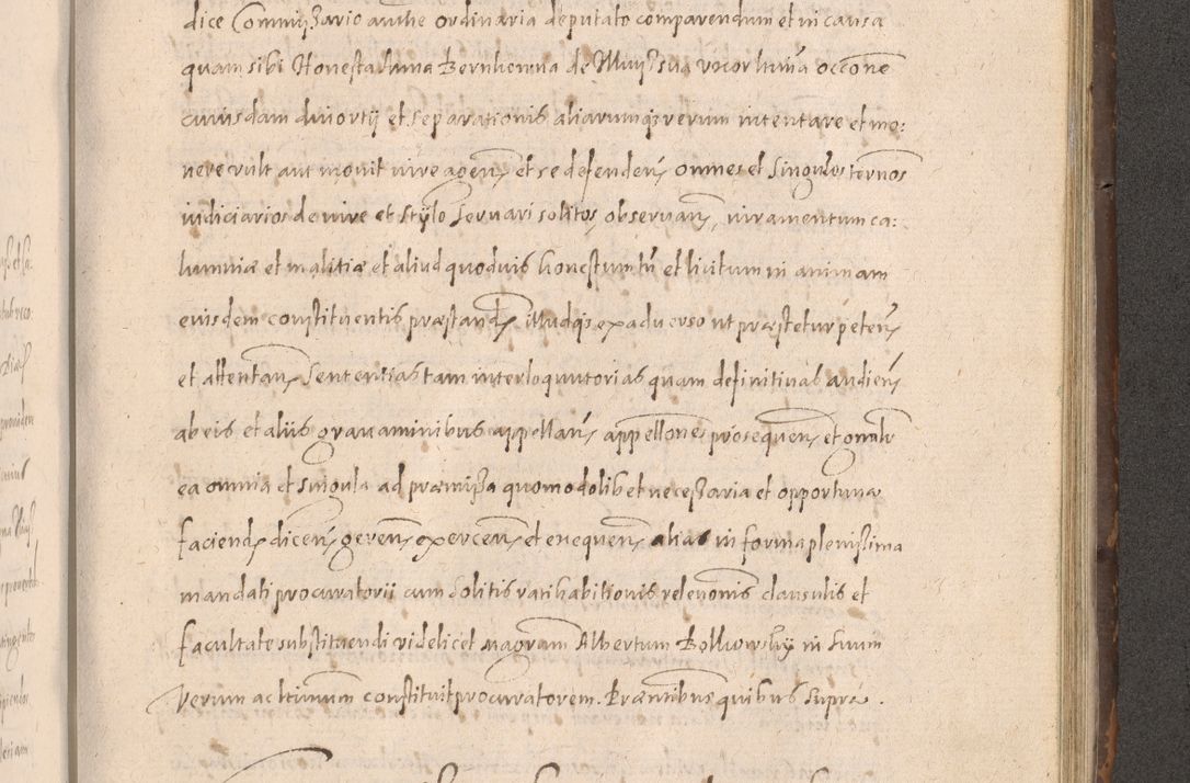 Zdjęcie nr 743 dla obiektu archiwalnego: Acta actorum causarum obligationum institutionum decretorum constitutionum quietationum resignationum cissionum et atiaru obsernationum tam indiciariarum quam extra indiciariarum coram Admodum Reverendo Domino Joanne Zerzynski Canonico Vicario in Spiritualibus et Officiali generali Cracoviensis ad Annum Domini Millesimum Sextentissimum Vigesimum Indictione tertia Pontificatus SSmi D. N. D. Pauli Divina pronidentia Papae V. foeliciter moderni anno ipsins subfelici regimine Diocesis Cracoviensis Illustrissimi ac Reverendissimi D. N. D. Martini Szyszkowski Deigratia Episcopus Cracoviensis Ducis Severiensis in continuantur.