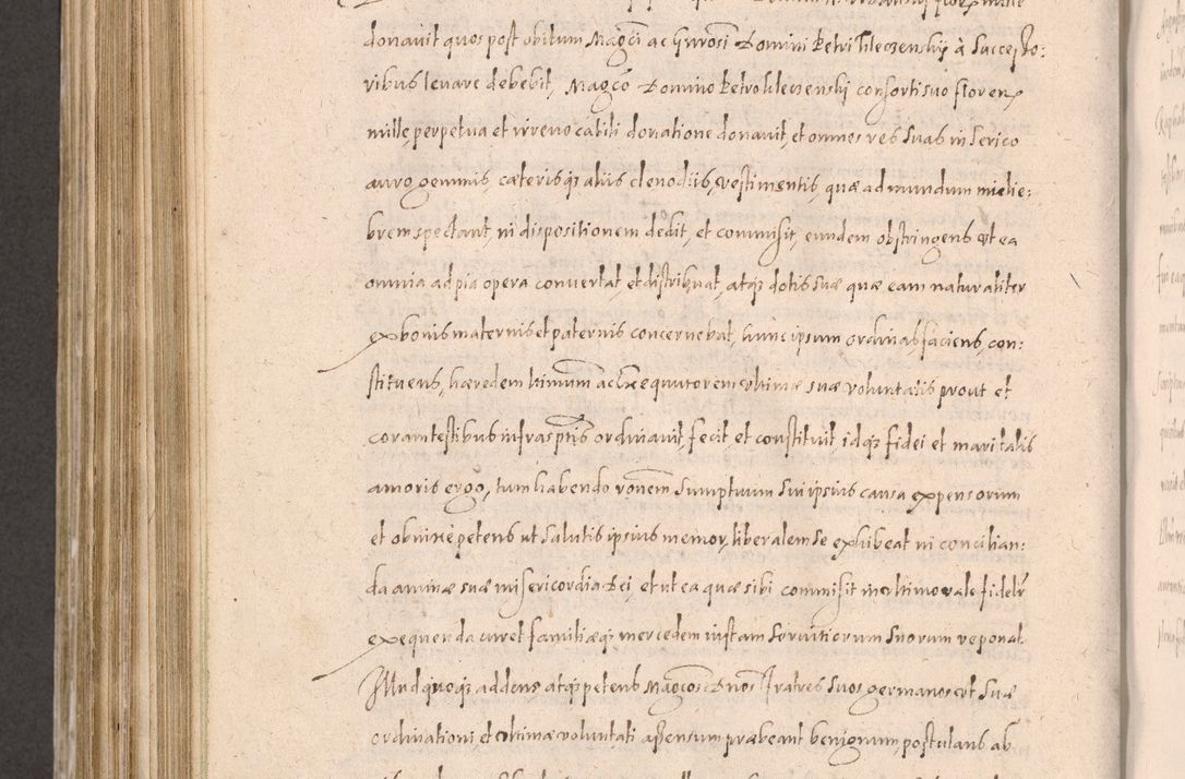 Zdjęcie nr 736 dla obiektu archiwalnego: Acta actorum causarum obligationum institutionum decretorum constitutionum quietationum resignationum cissionum et atiaru obsernationum tam indiciariarum quam extra indiciariarum coram Admodum Reverendo Domino Joanne Zerzynski Canonico Vicario in Spiritualibus et Officiali generali Cracoviensis ad Annum Domini Millesimum Sextentissimum Vigesimum Indictione tertia Pontificatus SSmi D. N. D. Pauli Divina pronidentia Papae V. foeliciter moderni anno ipsins subfelici regimine Diocesis Cracoviensis Illustrissimi ac Reverendissimi D. N. D. Martini Szyszkowski Deigratia Episcopus Cracoviensis Ducis Severiensis in continuantur.