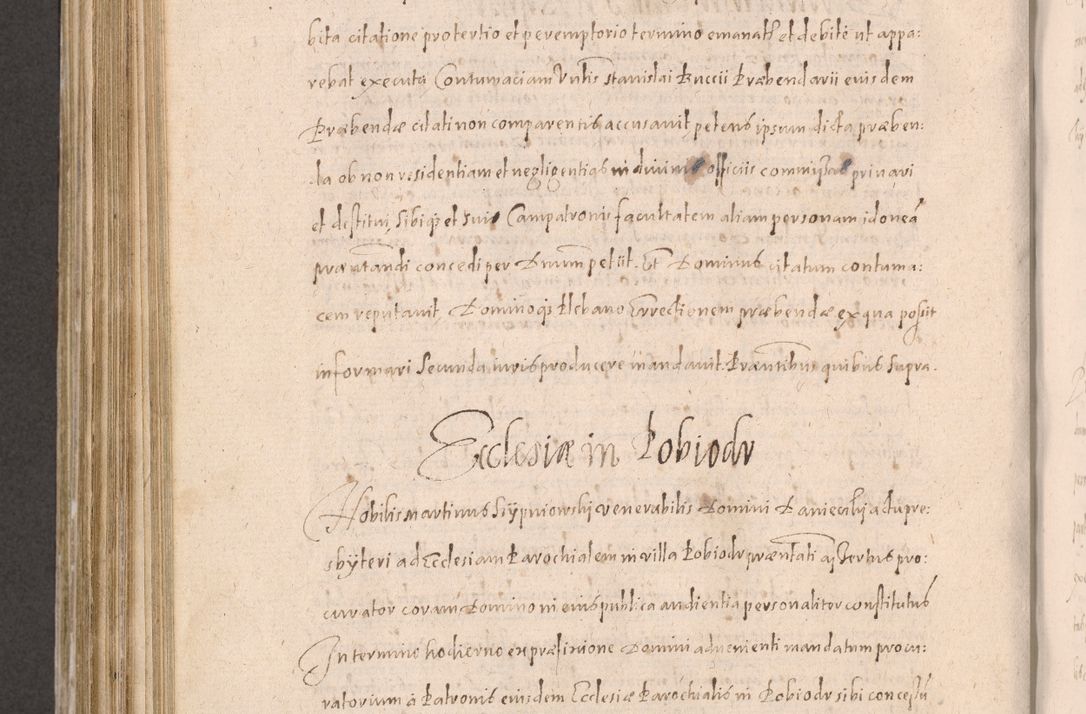 Zdjęcie nr 700 dla obiektu archiwalnego: Acta actorum causarum obligationum institutionum decretorum constitutionum quietationum resignationum cissionum et atiaru obsernationum tam indiciariarum quam extra indiciariarum coram Admodum Reverendo Domino Joanne Zerzynski Canonico Vicario in Spiritualibus et Officiali generali Cracoviensis ad Annum Domini Millesimum Sextentissimum Vigesimum Indictione tertia Pontificatus SSmi D. N. D. Pauli Divina pronidentia Papae V. foeliciter moderni anno ipsins subfelici regimine Diocesis Cracoviensis Illustrissimi ac Reverendissimi D. N. D. Martini Szyszkowski Deigratia Episcopus Cracoviensis Ducis Severiensis in continuantur.