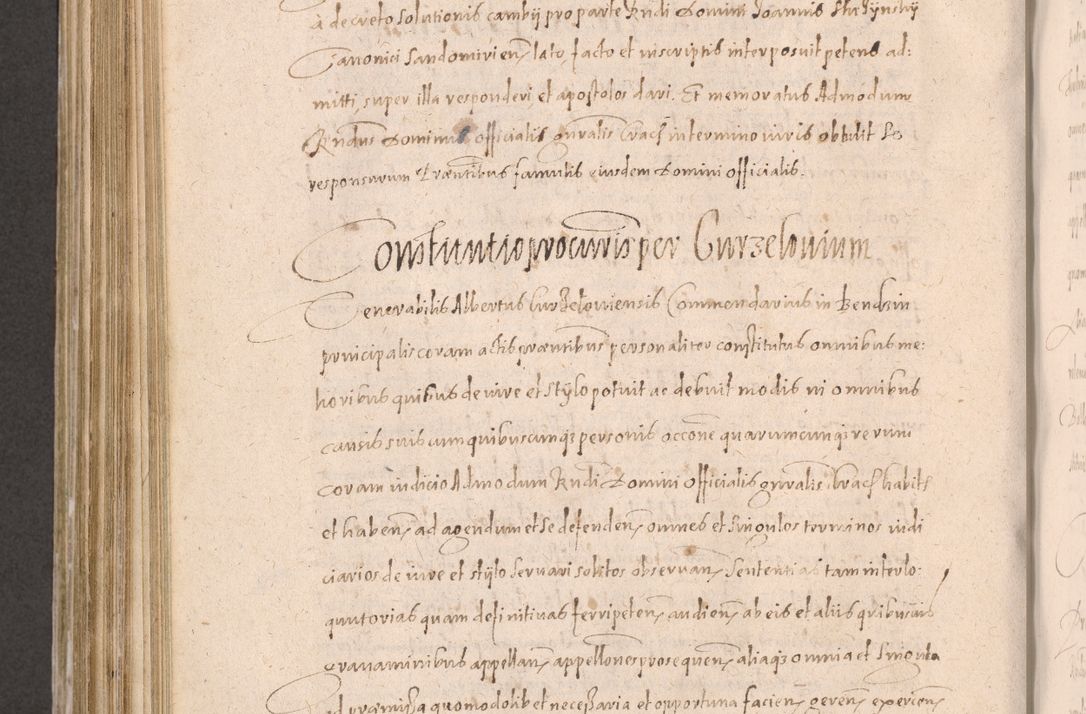 Zdjęcie nr 696 dla obiektu archiwalnego: Acta actorum causarum obligationum institutionum decretorum constitutionum quietationum resignationum cissionum et atiaru obsernationum tam indiciariarum quam extra indiciariarum coram Admodum Reverendo Domino Joanne Zerzynski Canonico Vicario in Spiritualibus et Officiali generali Cracoviensis ad Annum Domini Millesimum Sextentissimum Vigesimum Indictione tertia Pontificatus SSmi D. N. D. Pauli Divina pronidentia Papae V. foeliciter moderni anno ipsins subfelici regimine Diocesis Cracoviensis Illustrissimi ac Reverendissimi D. N. D. Martini Szyszkowski Deigratia Episcopus Cracoviensis Ducis Severiensis in continuantur.
