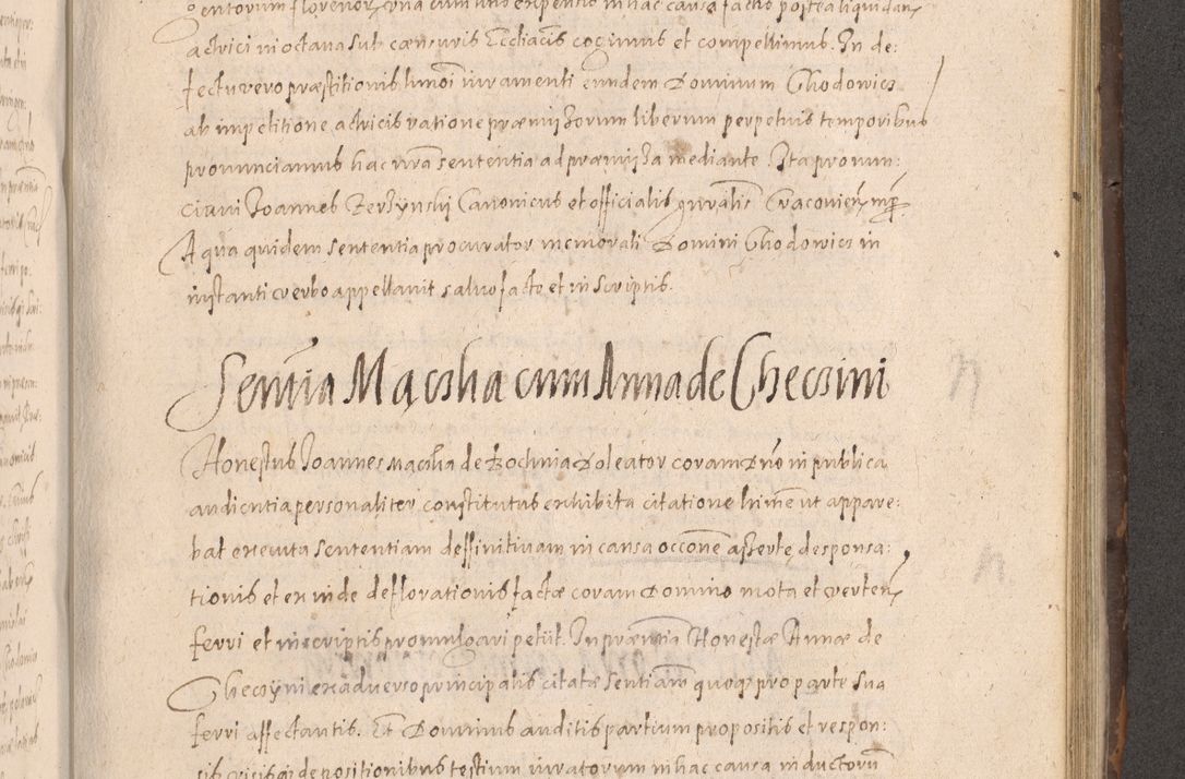 Zdjęcie nr 671 dla obiektu archiwalnego: Acta actorum causarum obligationum institutionum decretorum constitutionum quietationum resignationum cissionum et atiaru obsernationum tam indiciariarum quam extra indiciariarum coram Admodum Reverendo Domino Joanne Zerzynski Canonico Vicario in Spiritualibus et Officiali generali Cracoviensis ad Annum Domini Millesimum Sextentissimum Vigesimum Indictione tertia Pontificatus SSmi D. N. D. Pauli Divina pronidentia Papae V. foeliciter moderni anno ipsins subfelici regimine Diocesis Cracoviensis Illustrissimi ac Reverendissimi D. N. D. Martini Szyszkowski Deigratia Episcopus Cracoviensis Ducis Severiensis in continuantur.